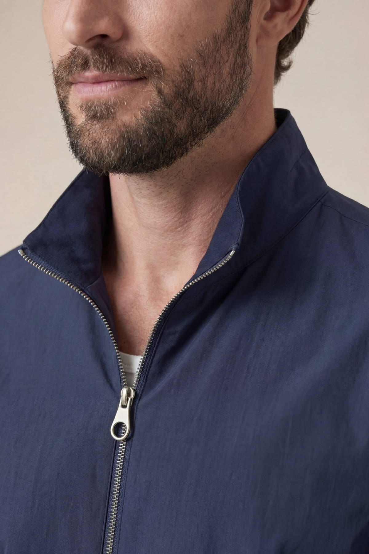 Wendbare Jacke Marineblau