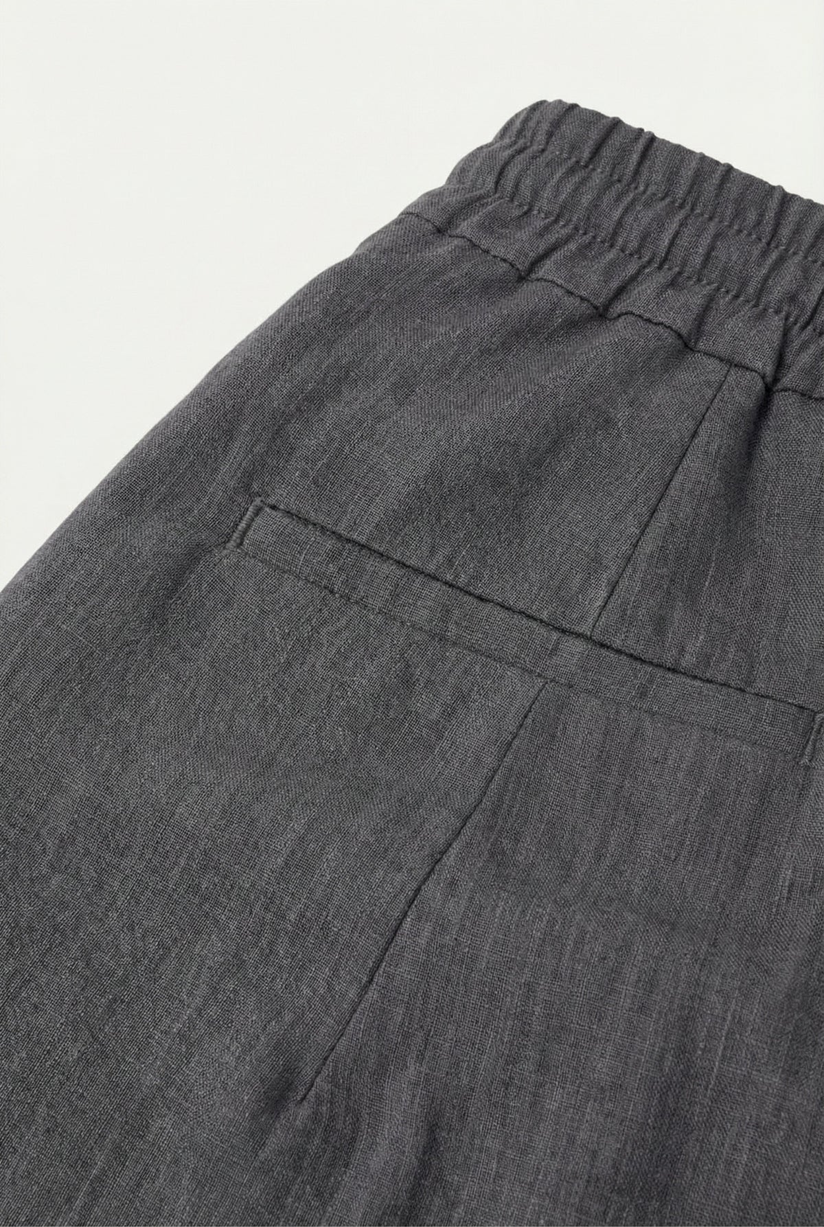 Amalfi Linen Short Grey