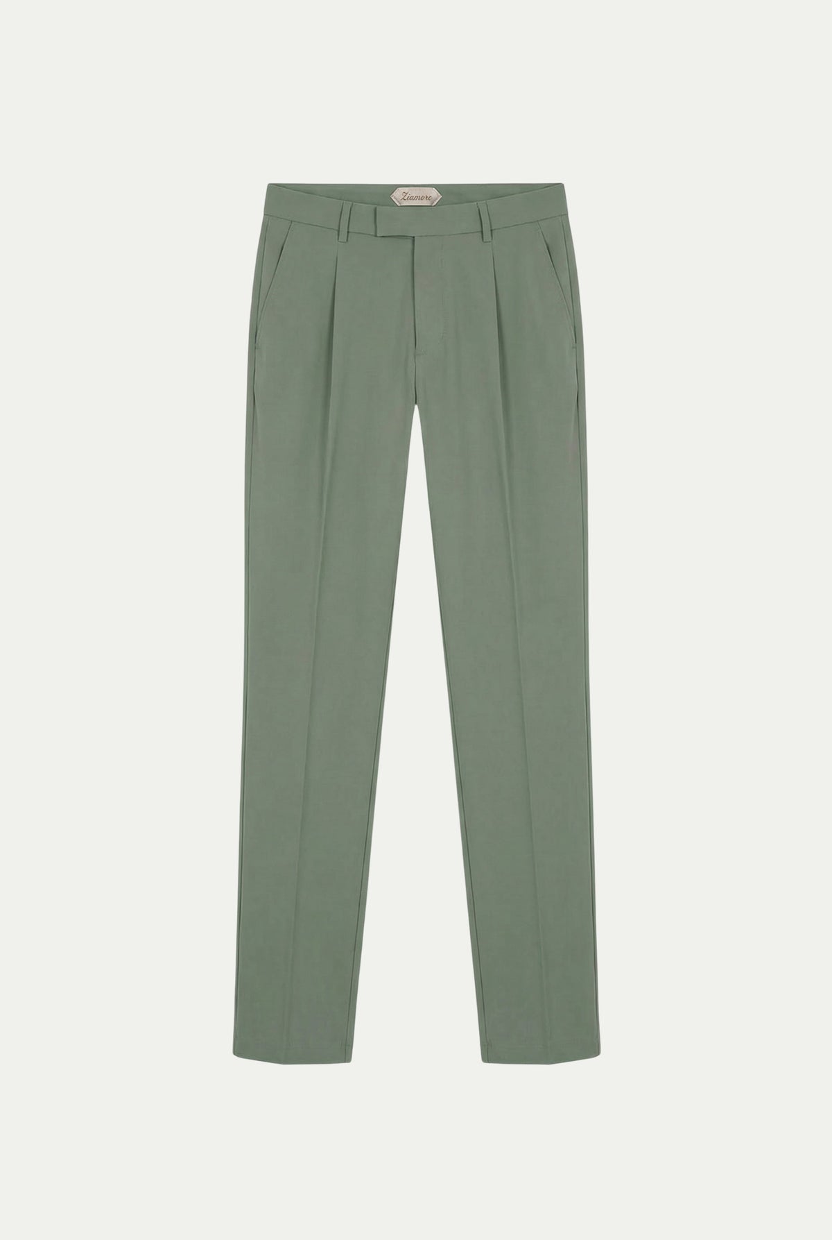 Pantaloni classici Portofino verde salvia