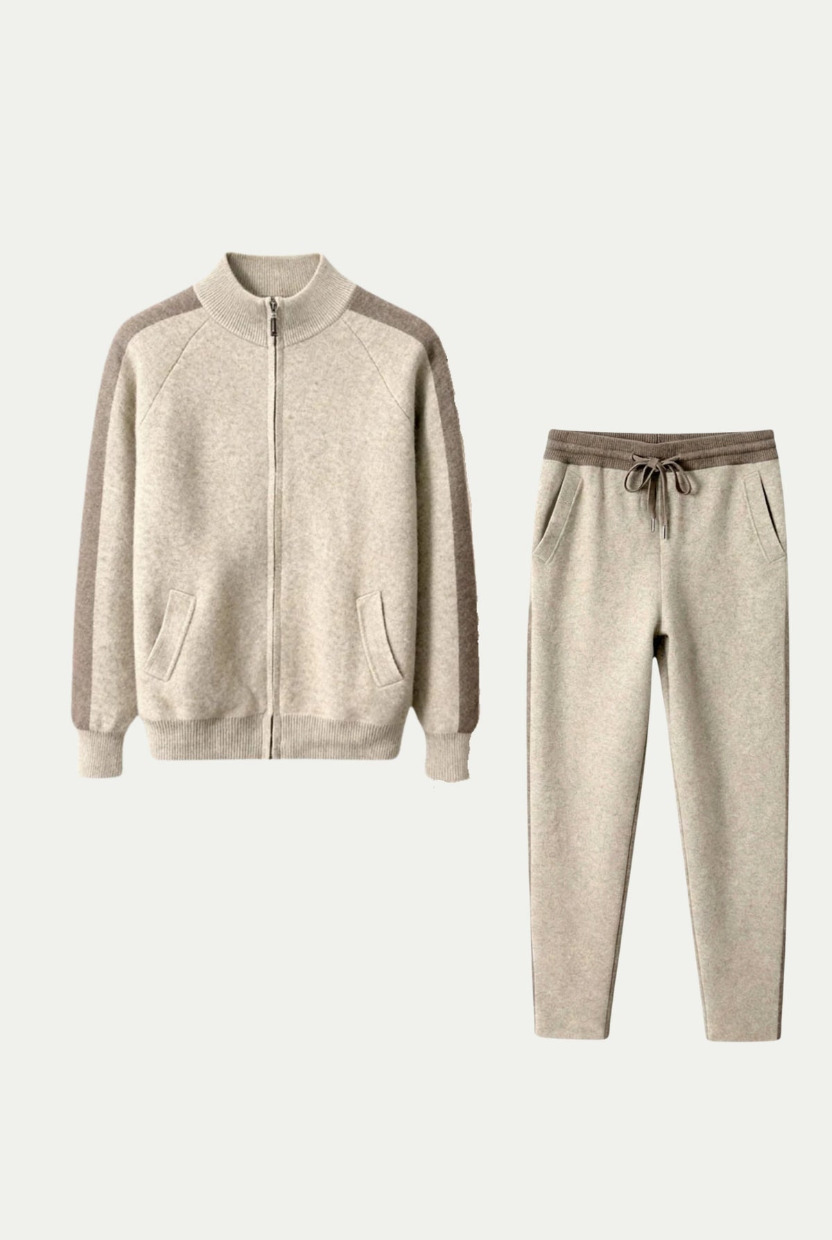 Como Cashmere Set Beige