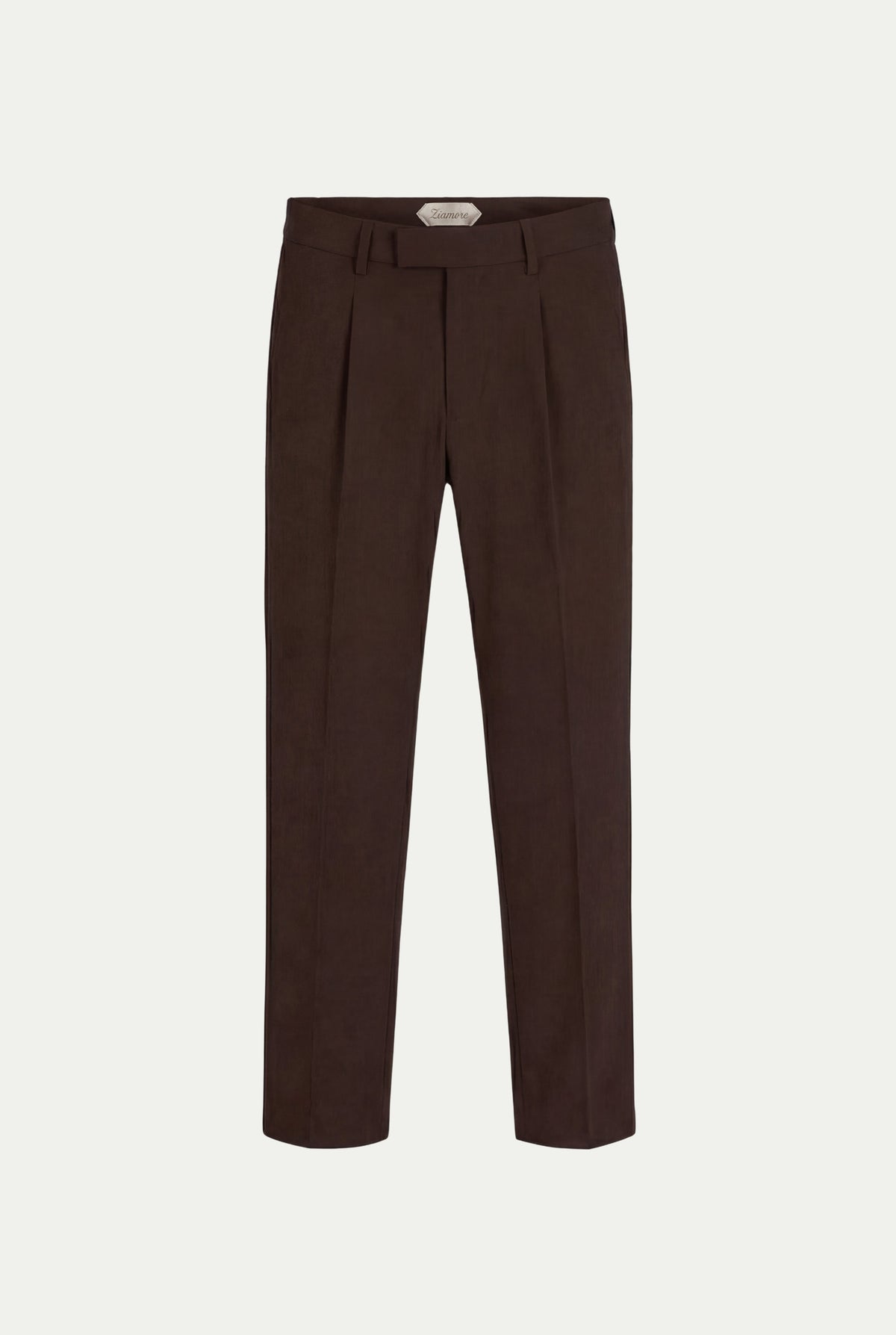 Pantaloni classici Portofino marroni