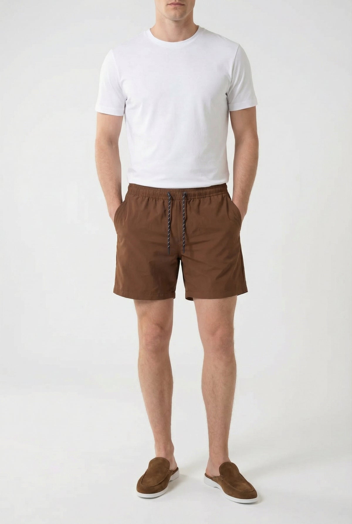 Portofino Nylon Swim Short Terracotta