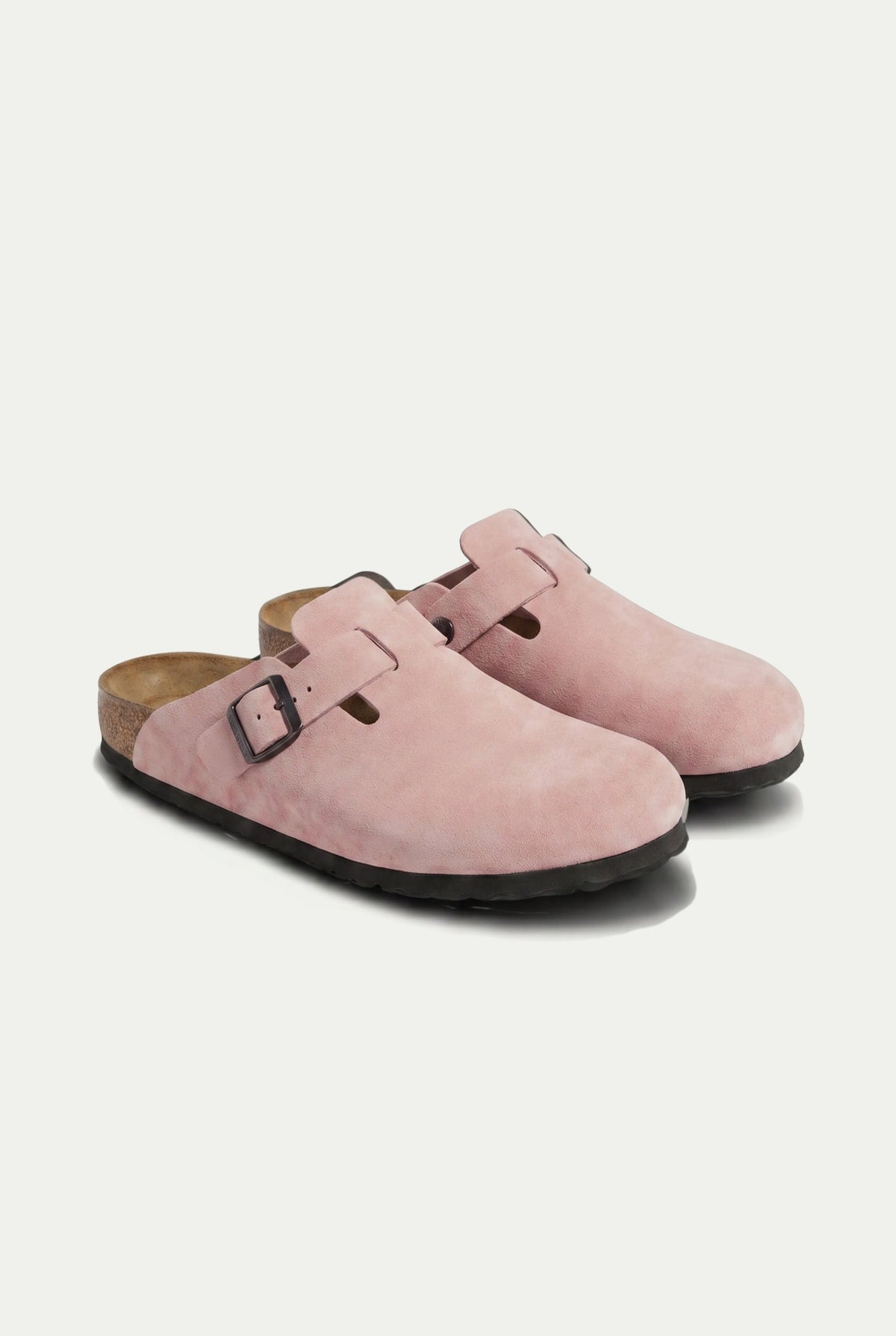 Oslo Suede Clog Blush