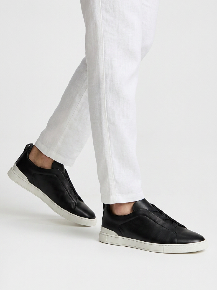 Black Positano Trainer