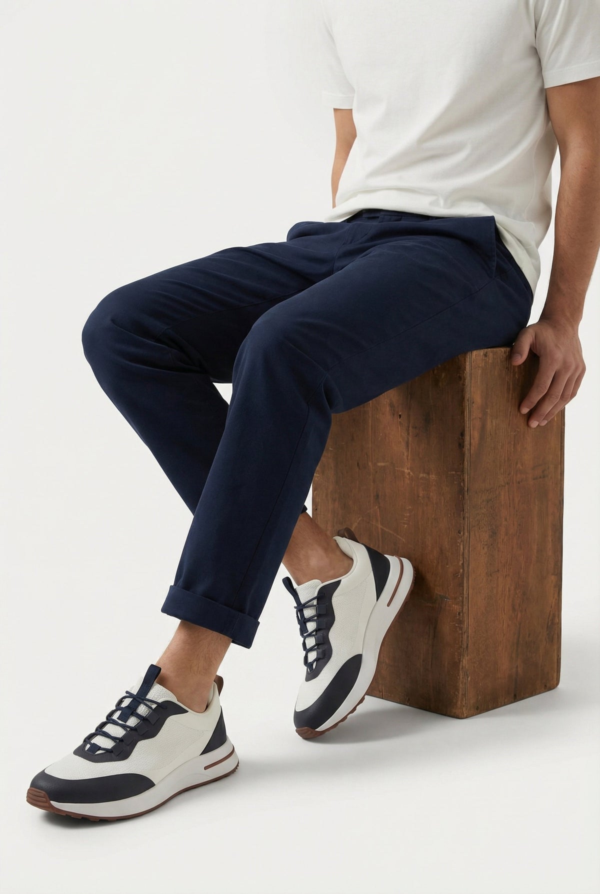 Sneaker Portofino V2 bianco navy