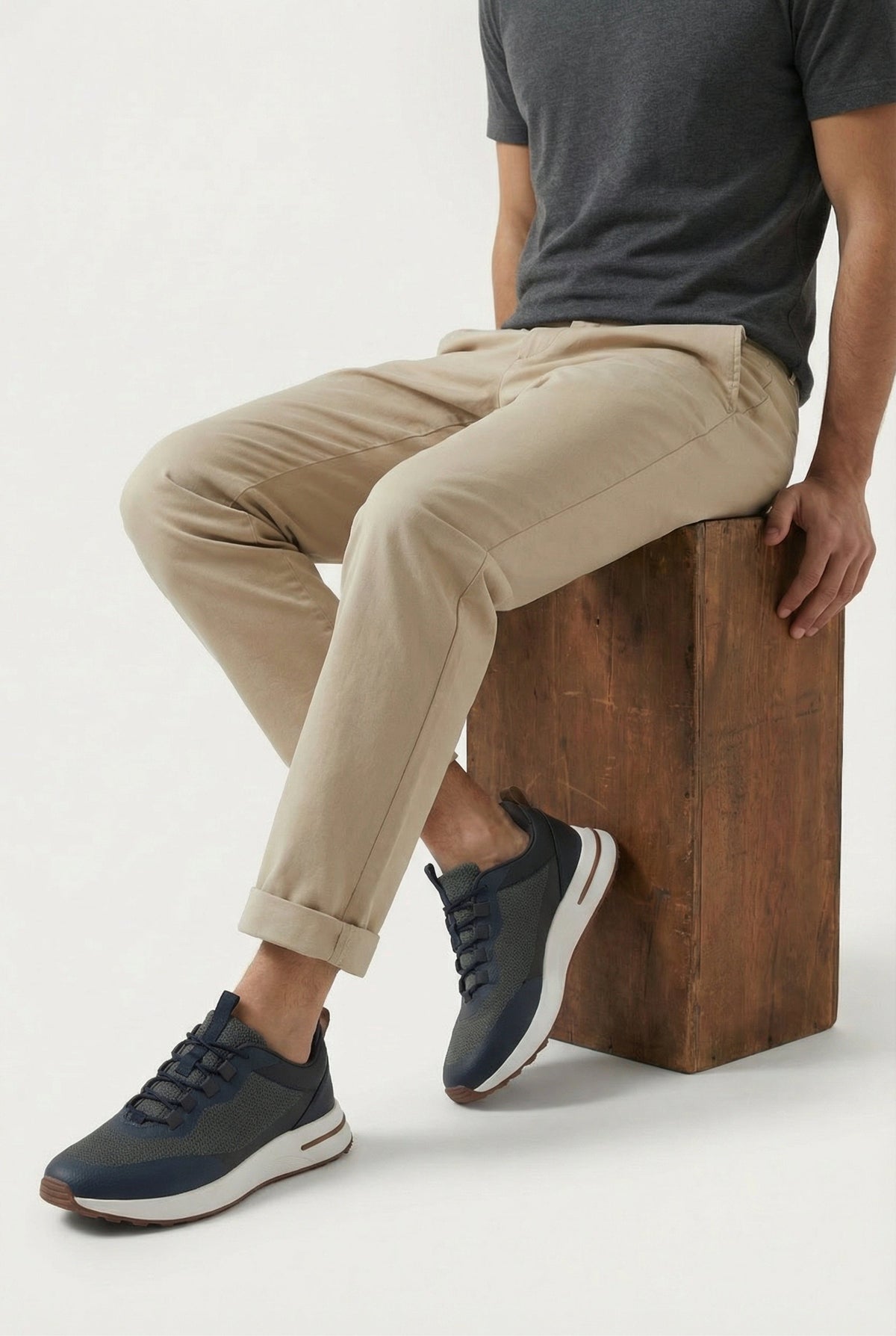 Sneaker Portofino V2 grigio navy