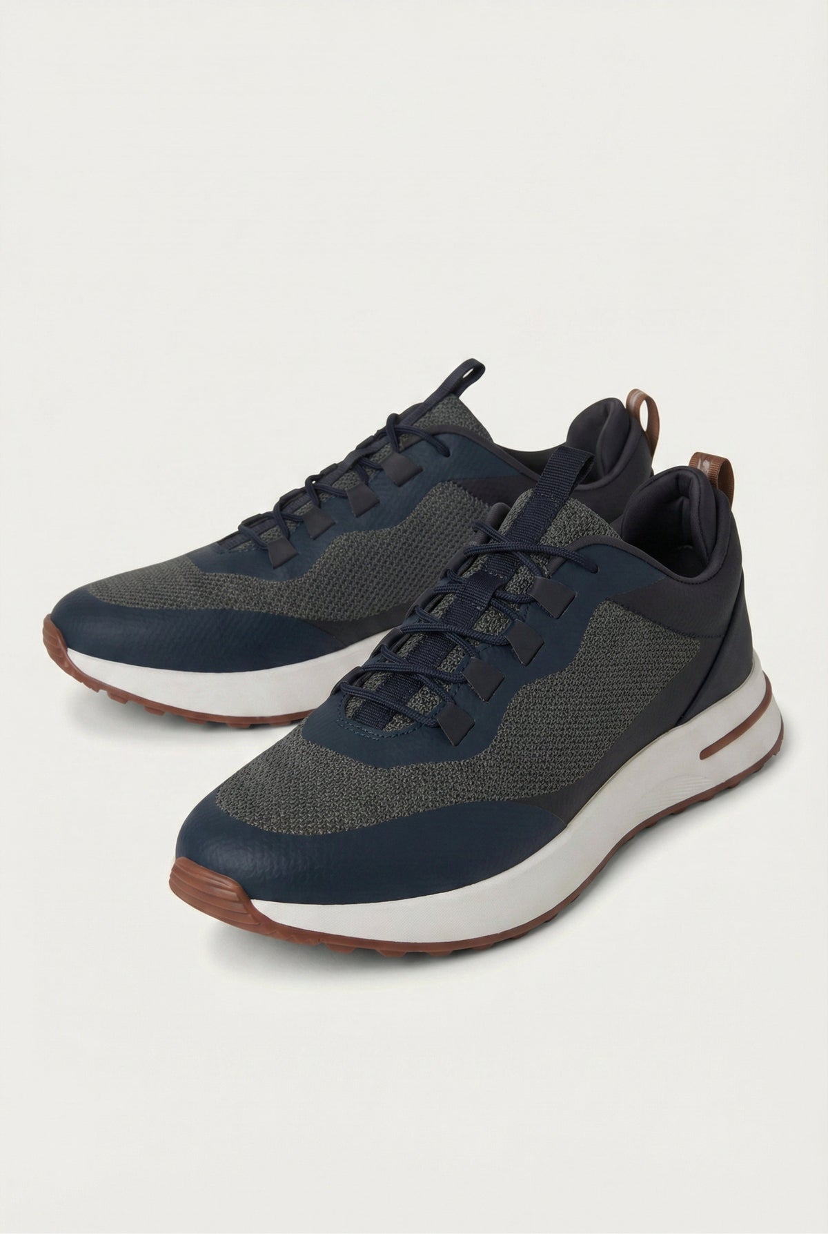 Navy Grey Merano Trainer