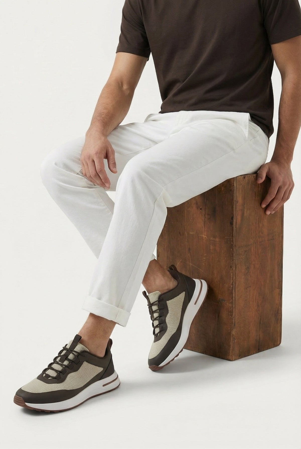 Sneaker Portofino V2 marrone scuro