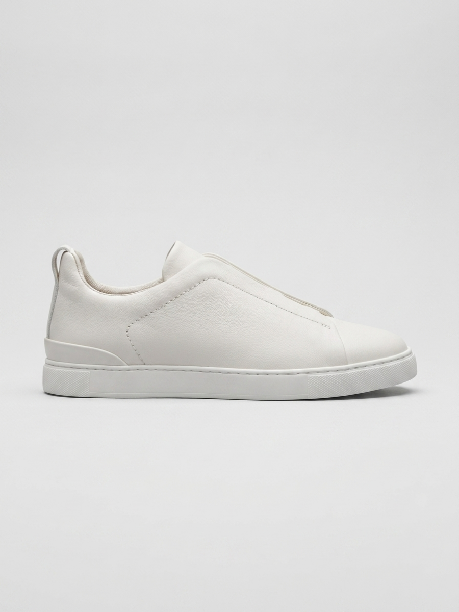 White Positano Trainer