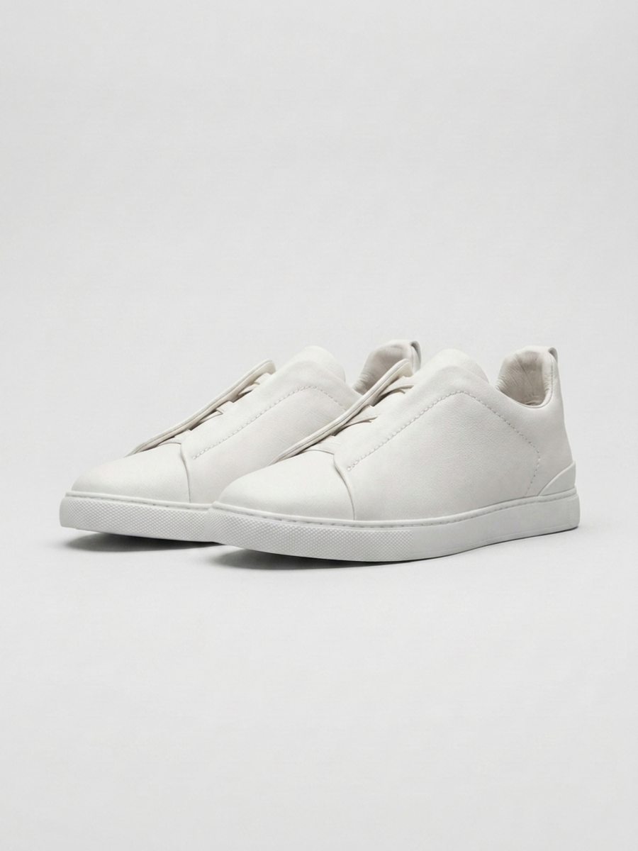 White Positano Trainer
