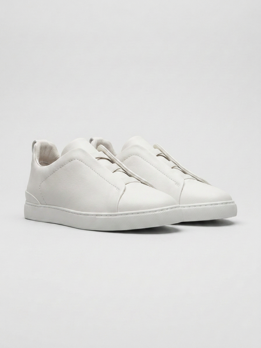 White Positano Trainer