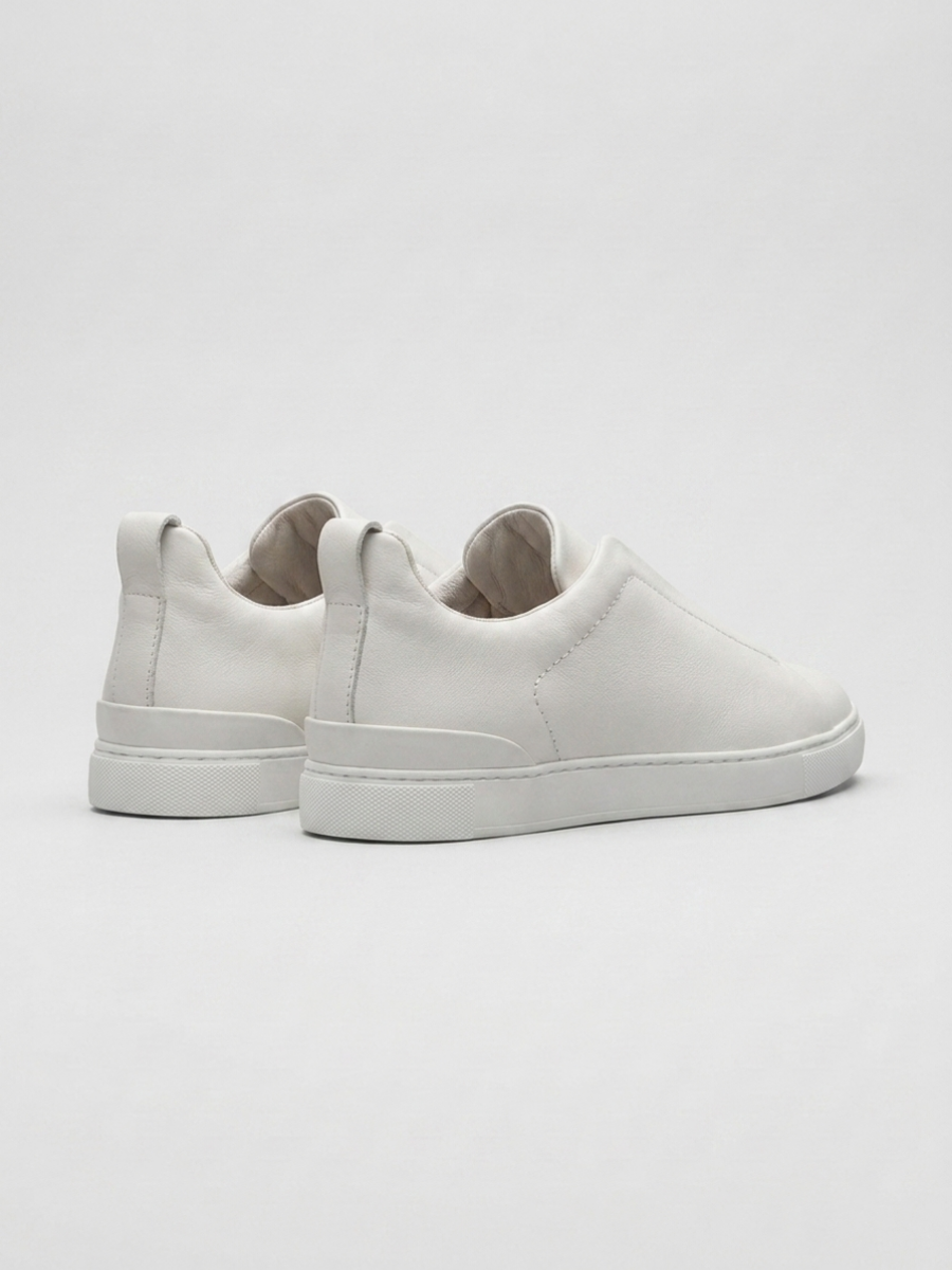 White Positano Trainer