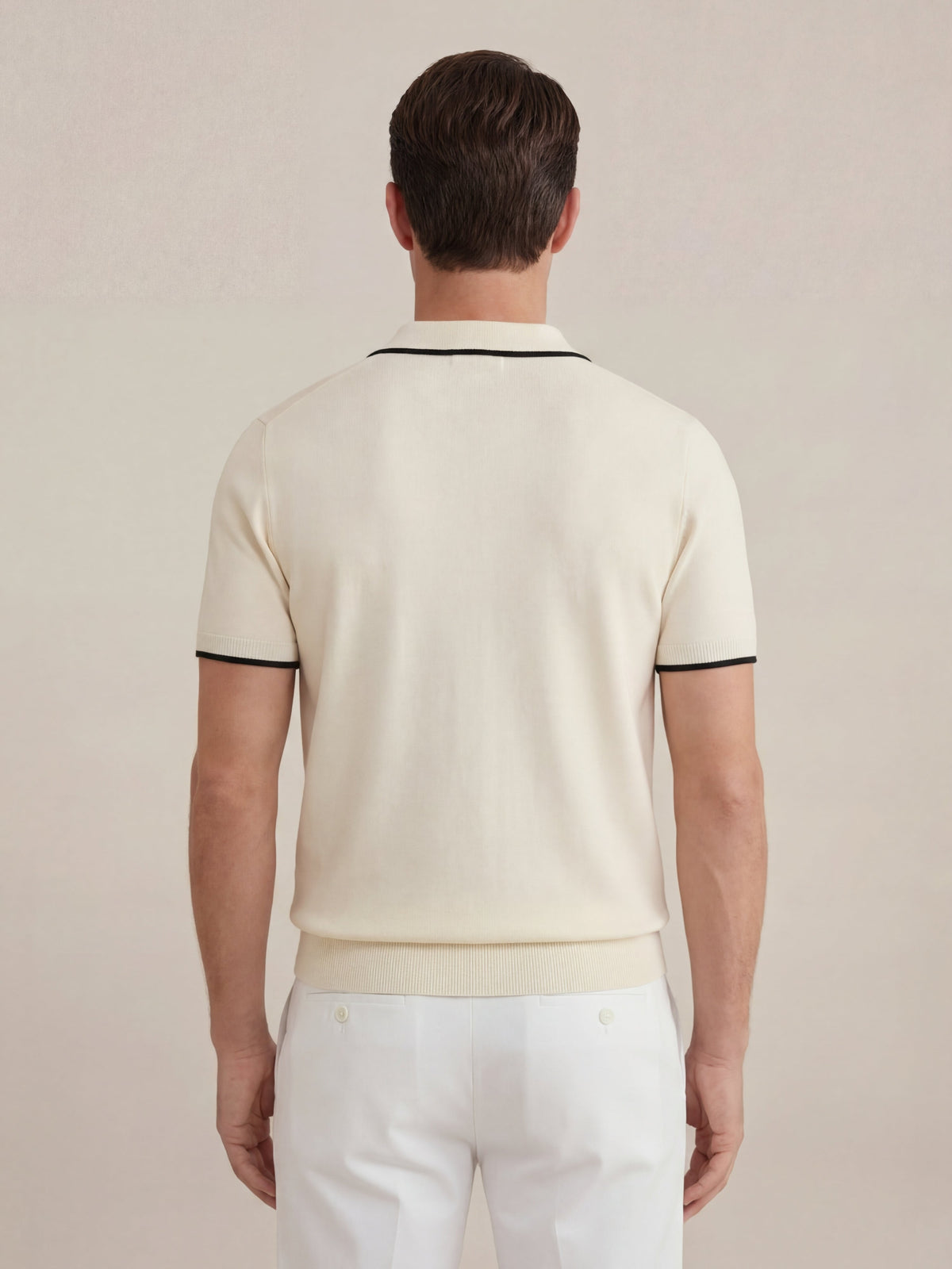 Polo in maglia Paraggi Beige