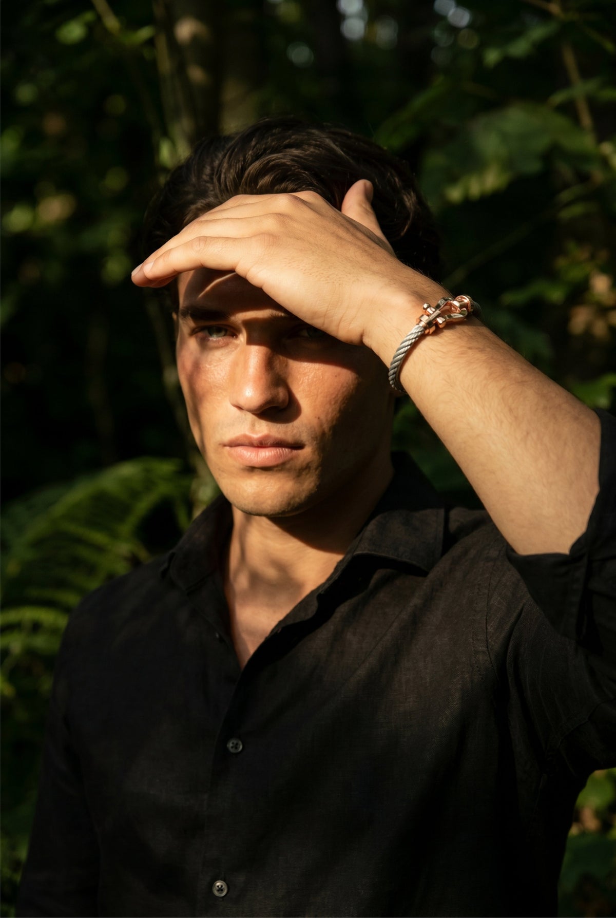 Fermó Yacht Bracelet Grey/Rose Gold