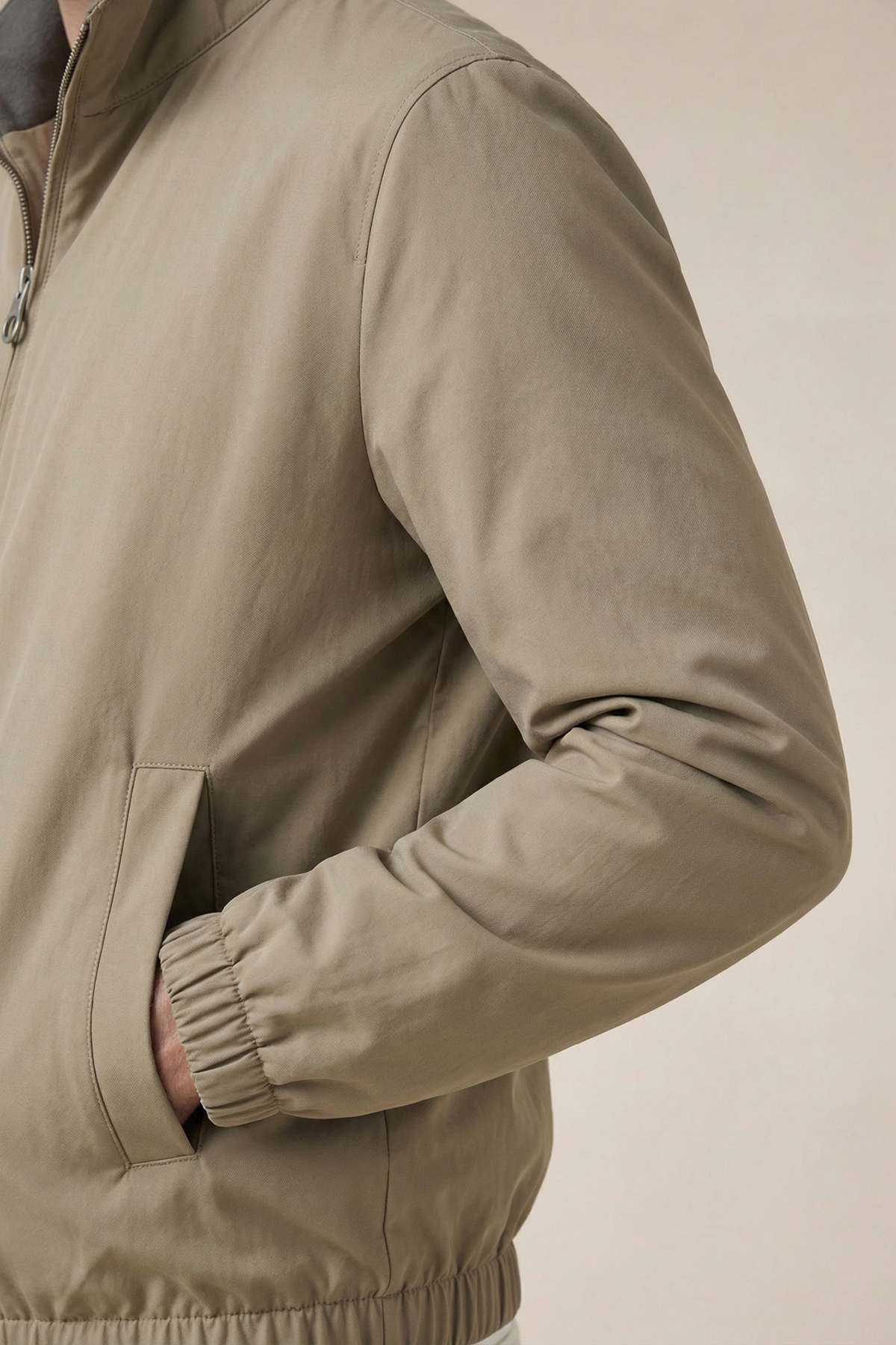 Wendbare Jacke Beige