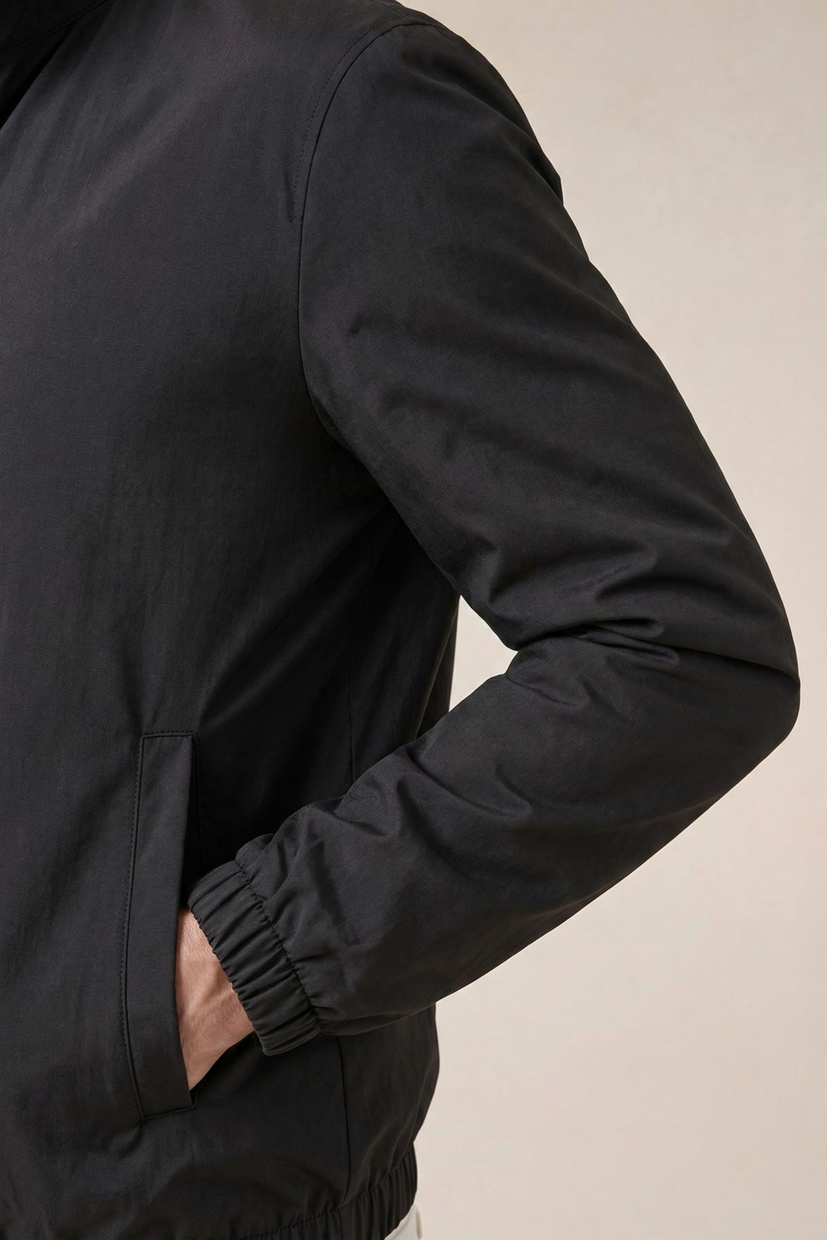 Giacca reversibile nera
