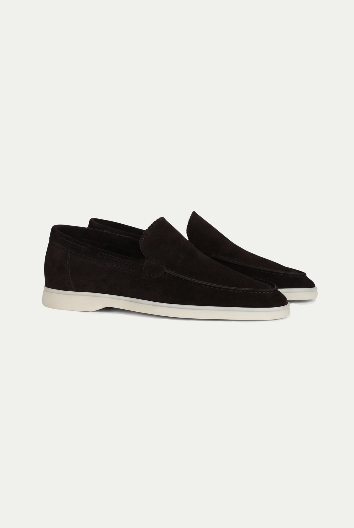 Amalfi Classic Wildleder-Loafer Schwarz