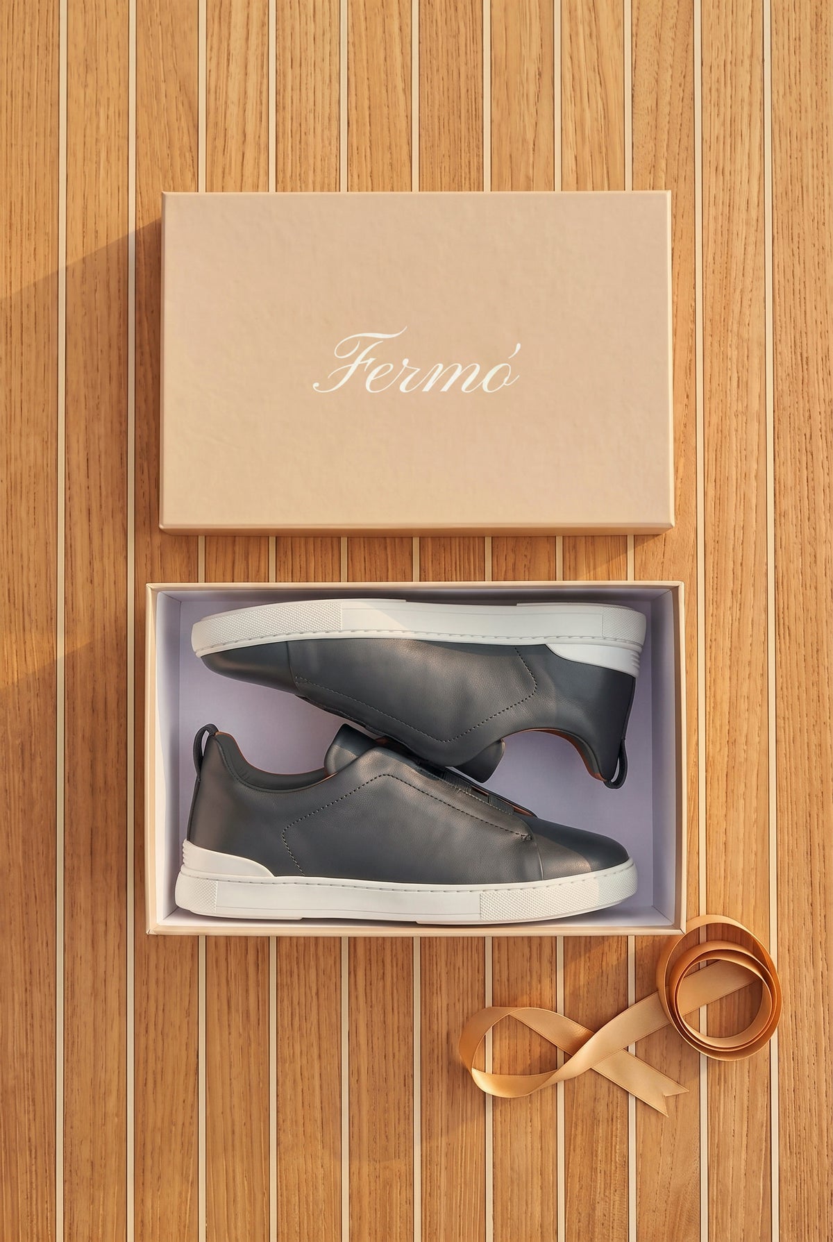 Charcoal Positano Trainer