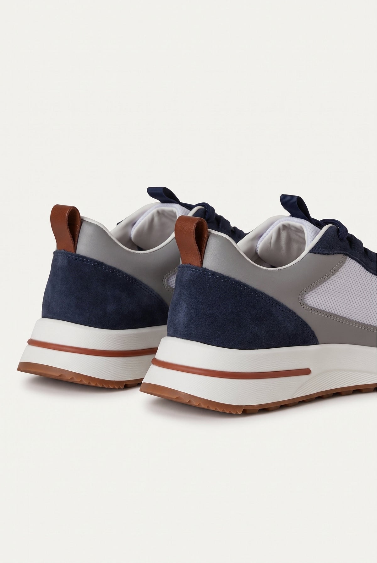 Navy White Como Trainer