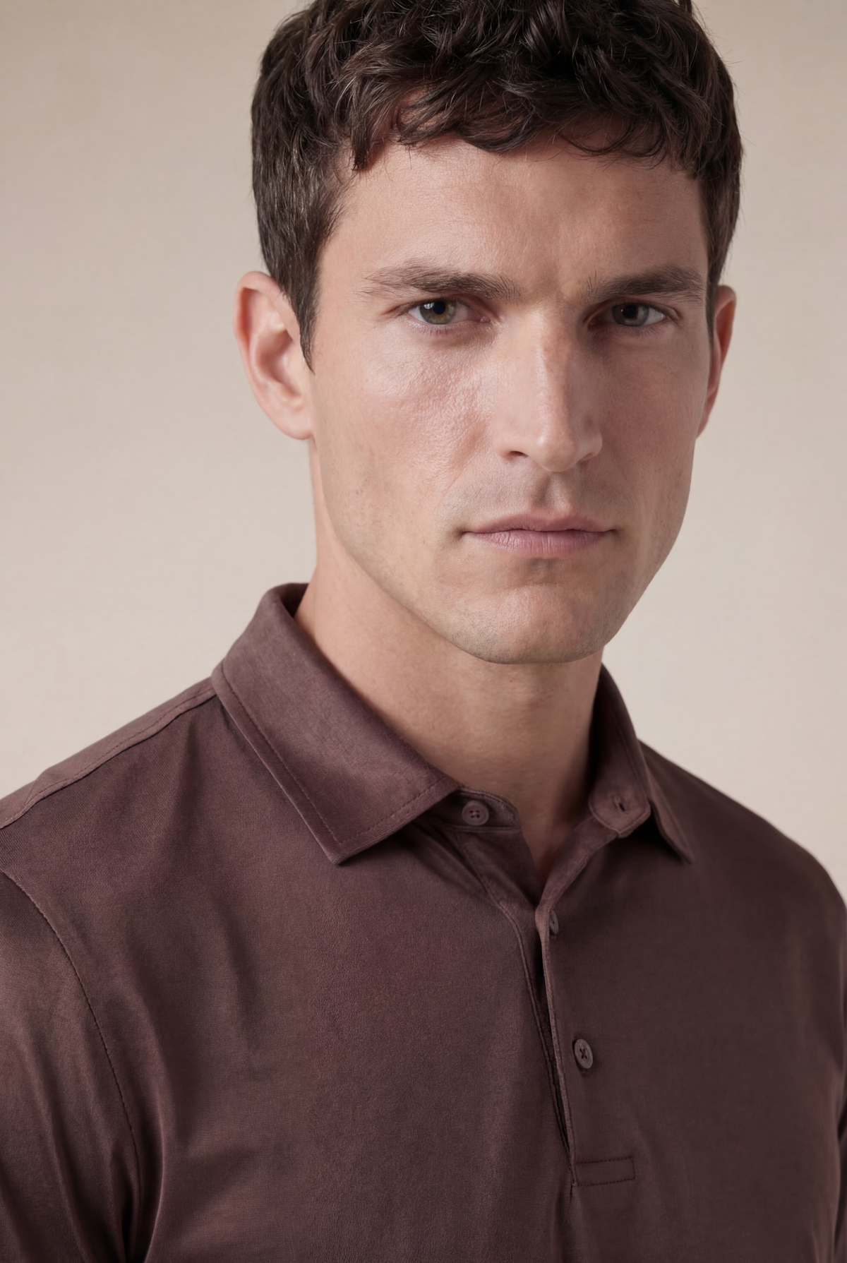Polo Portofino marrone