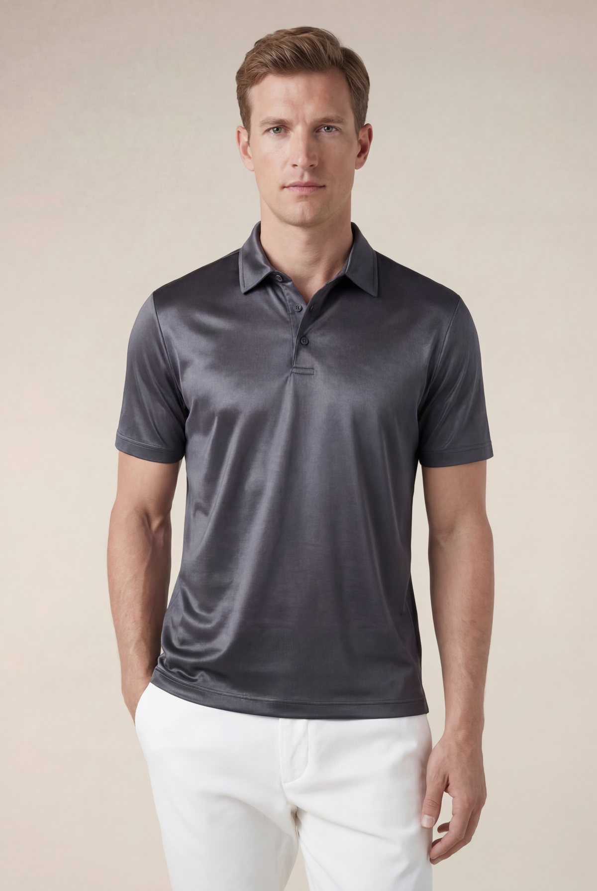 Gris Portofino Polo