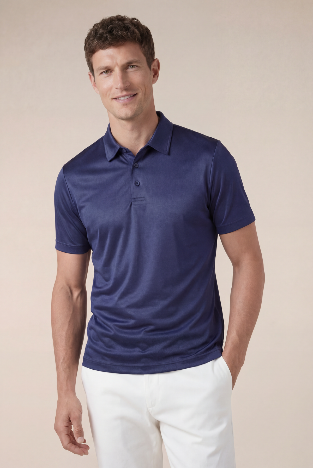 Polo Portofino blu navy