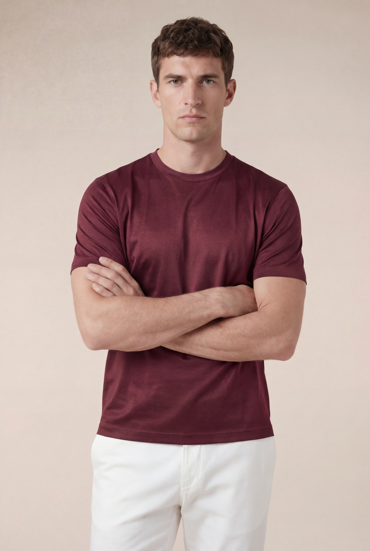 T-shirt Portofino bordeaux