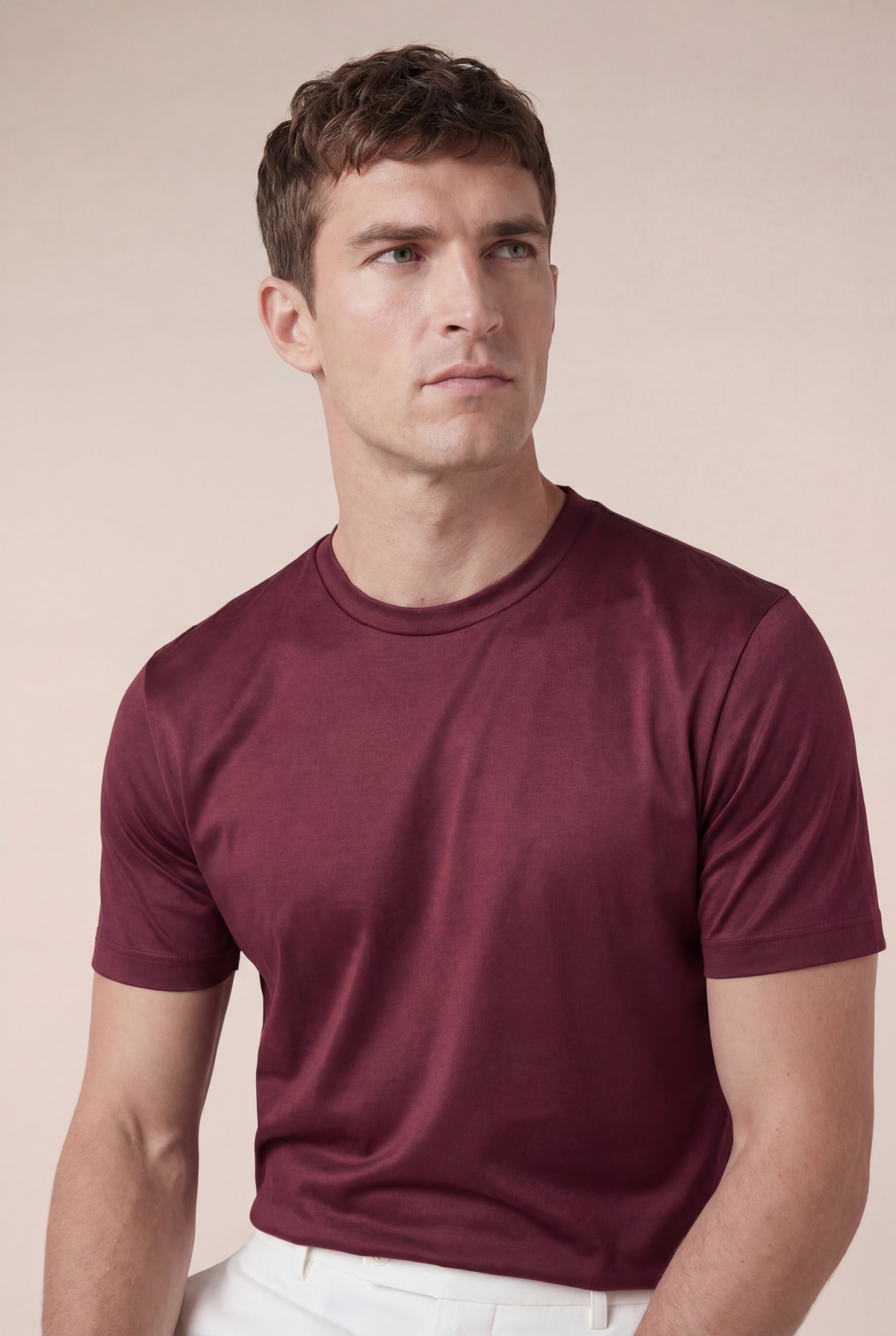 T-shirt Portofino bordeaux