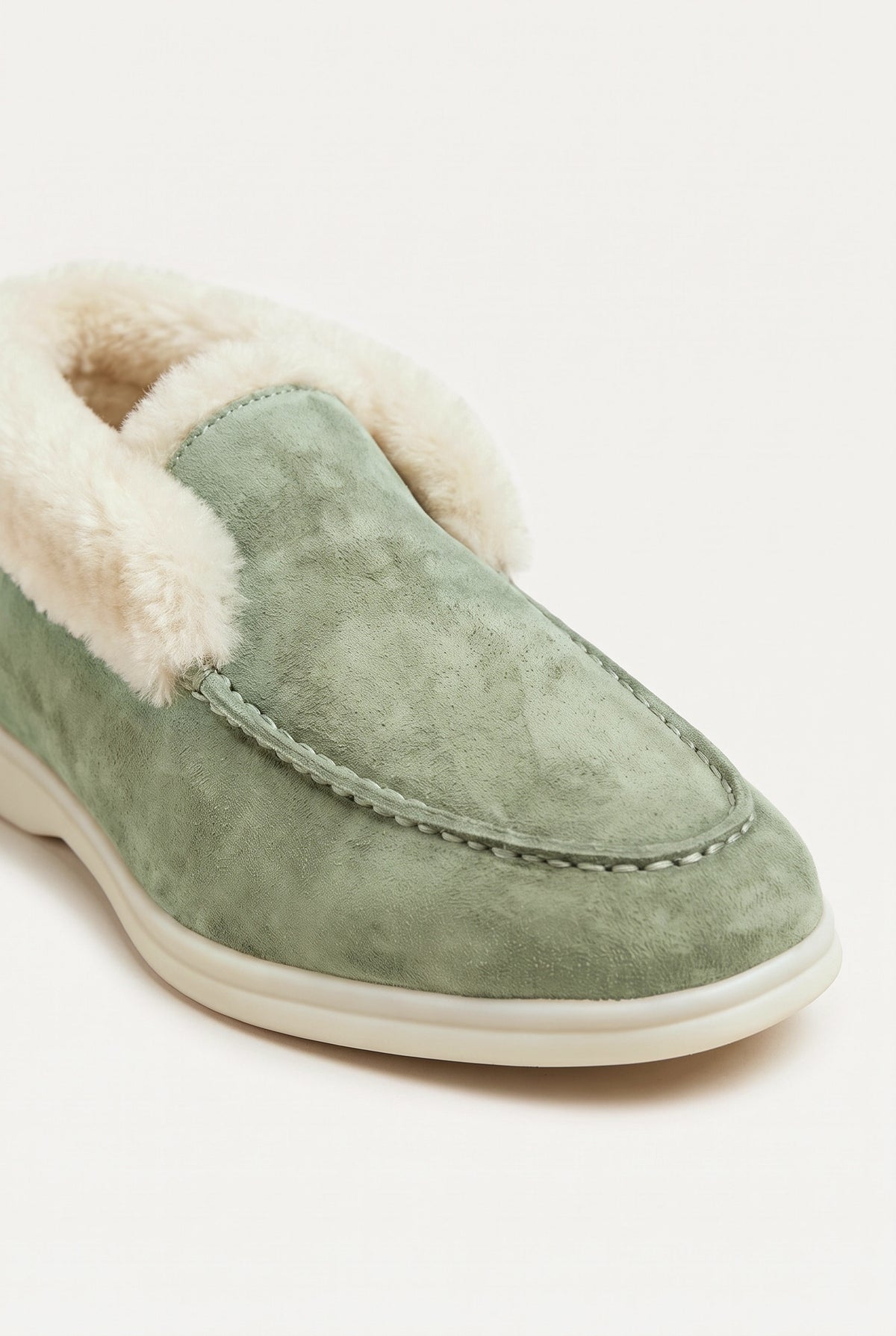 Sage Cortina Shearling Loafer
