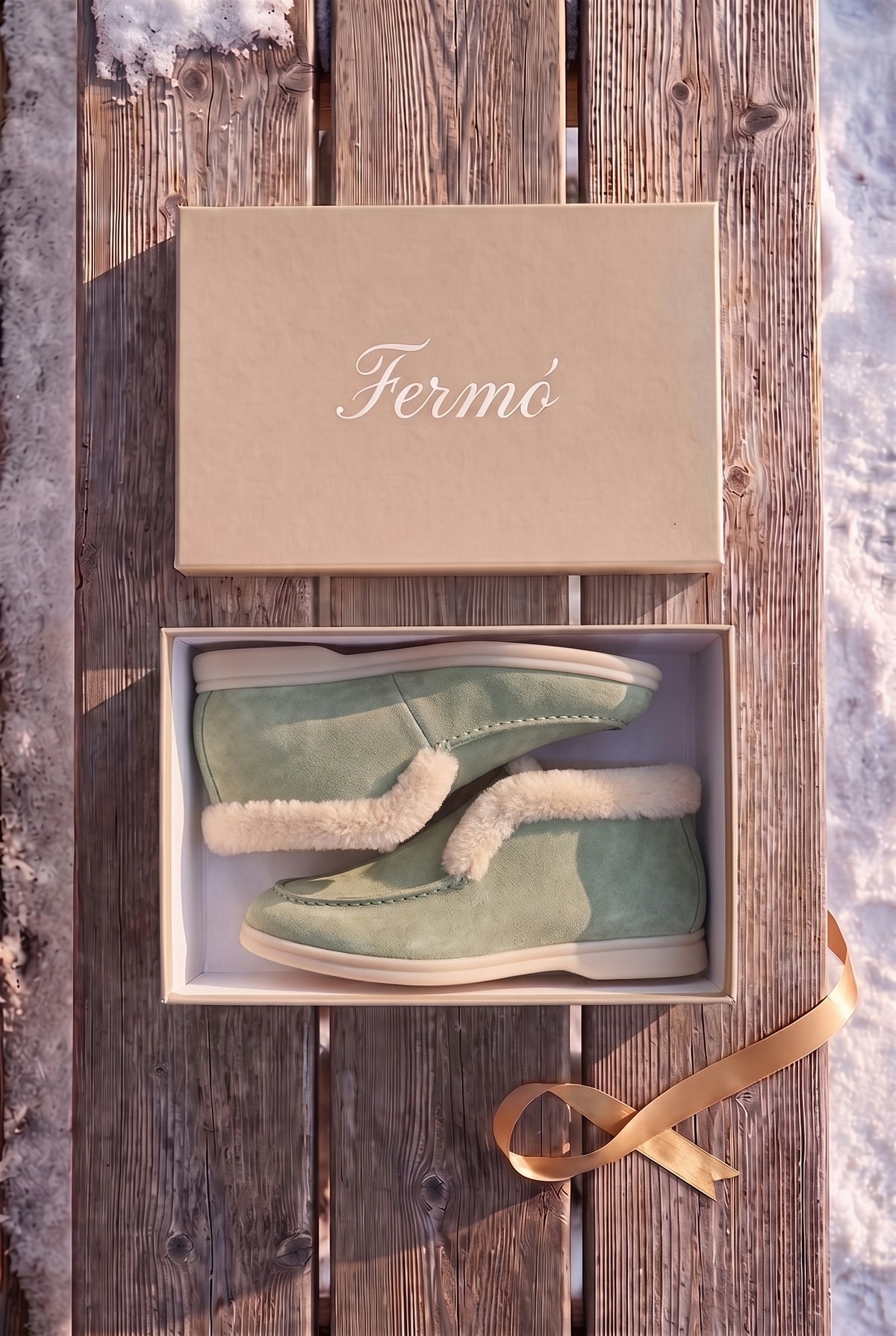 Sage Cortina Shearling Loafer