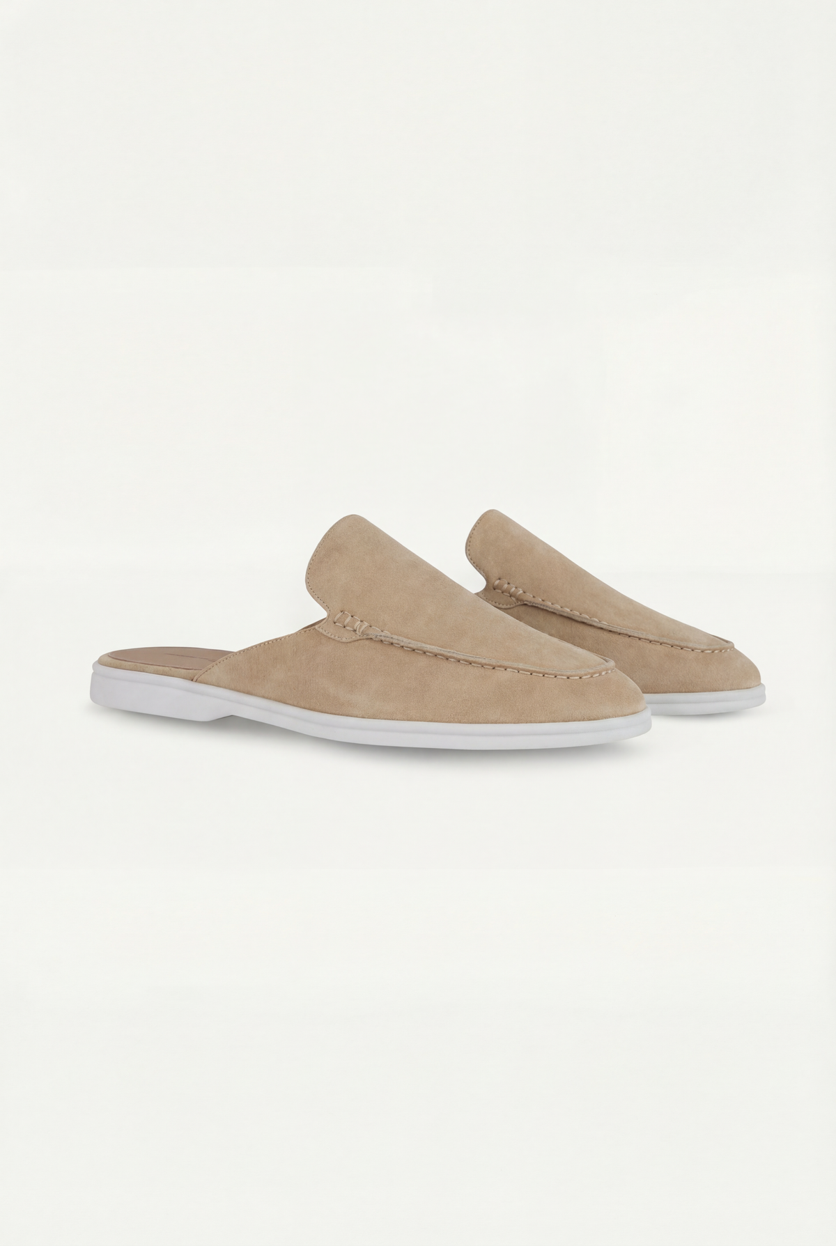 Beige Yacht Mule