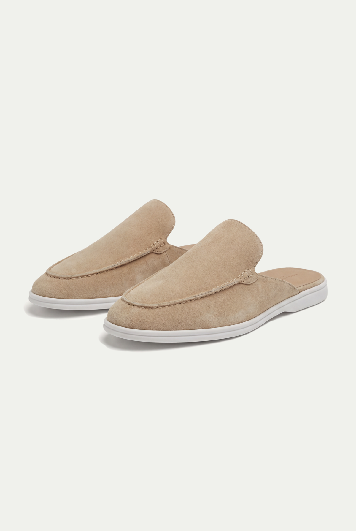Beige Yacht Mule