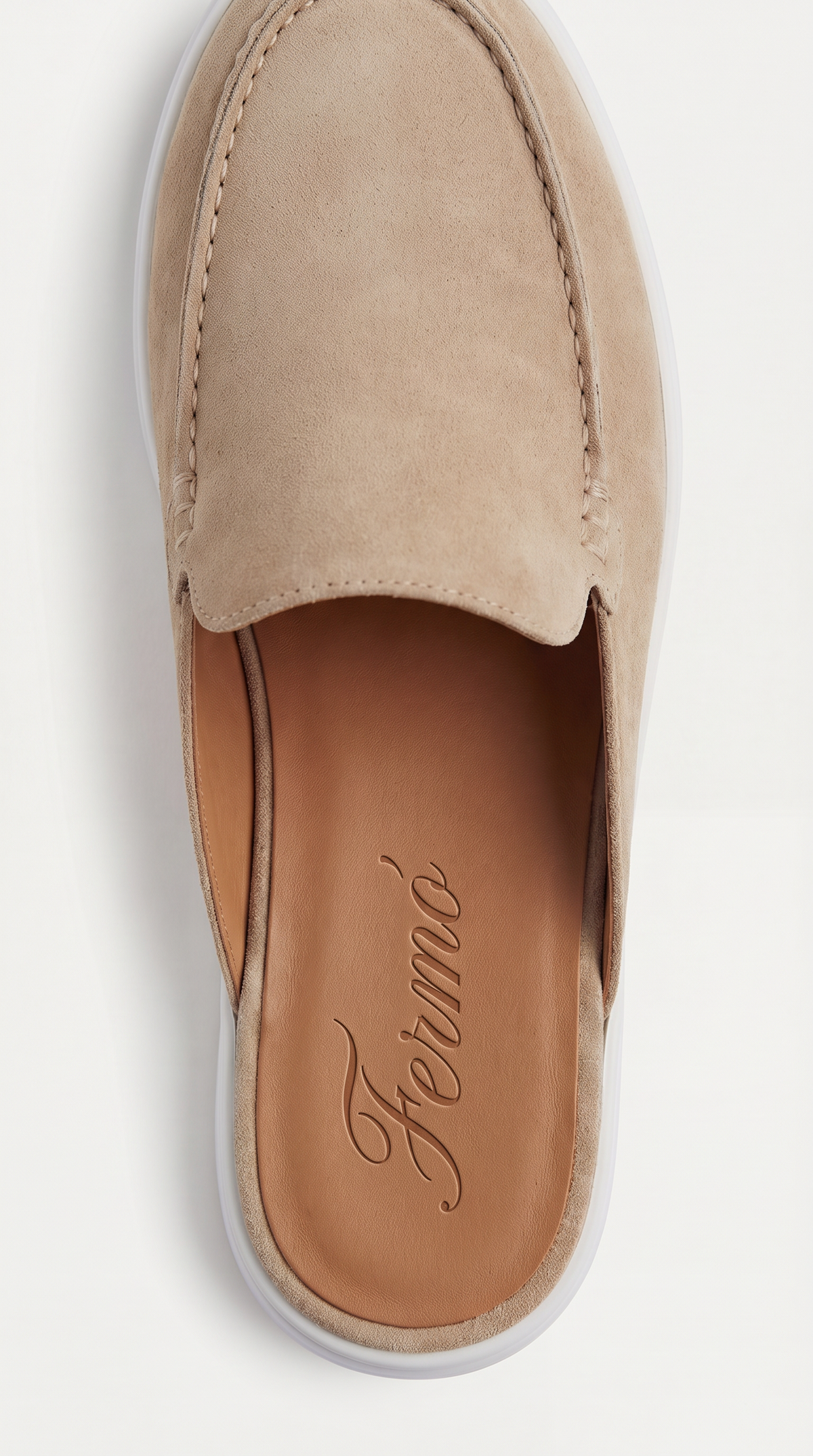 Beige Yacht Mule