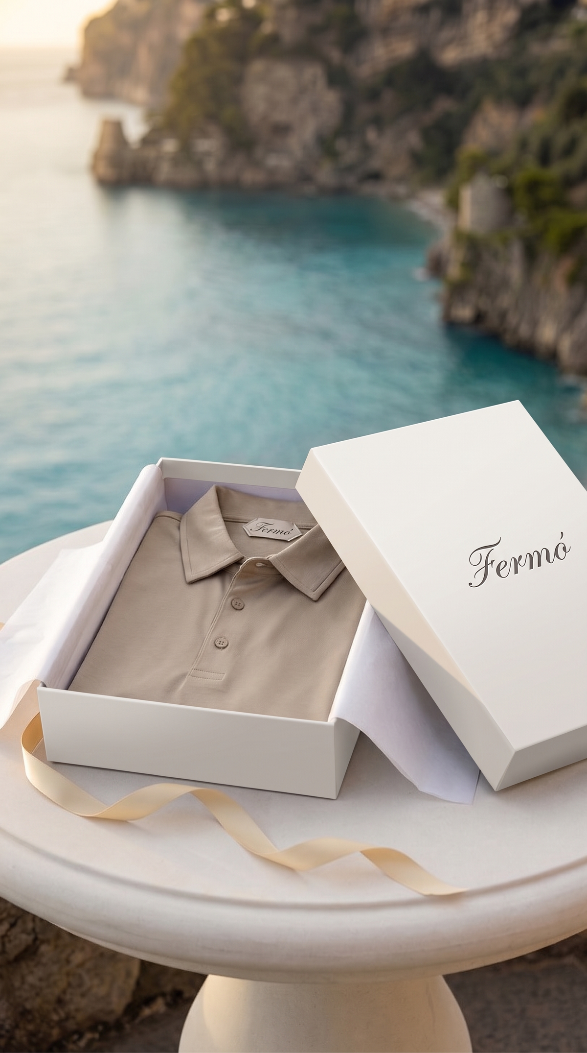 Polo Portofino beige