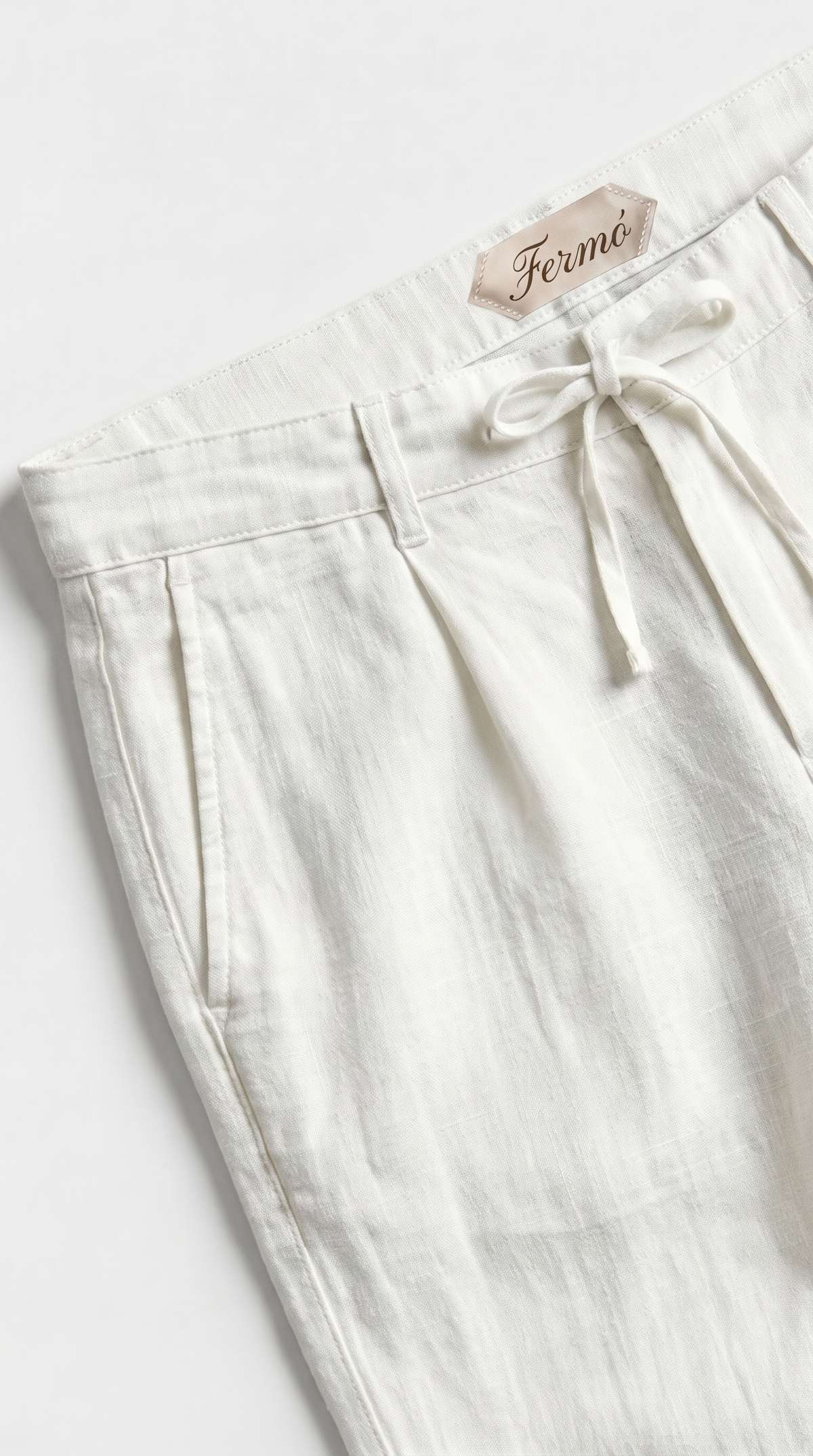 Amalfi Linen Trousers White
