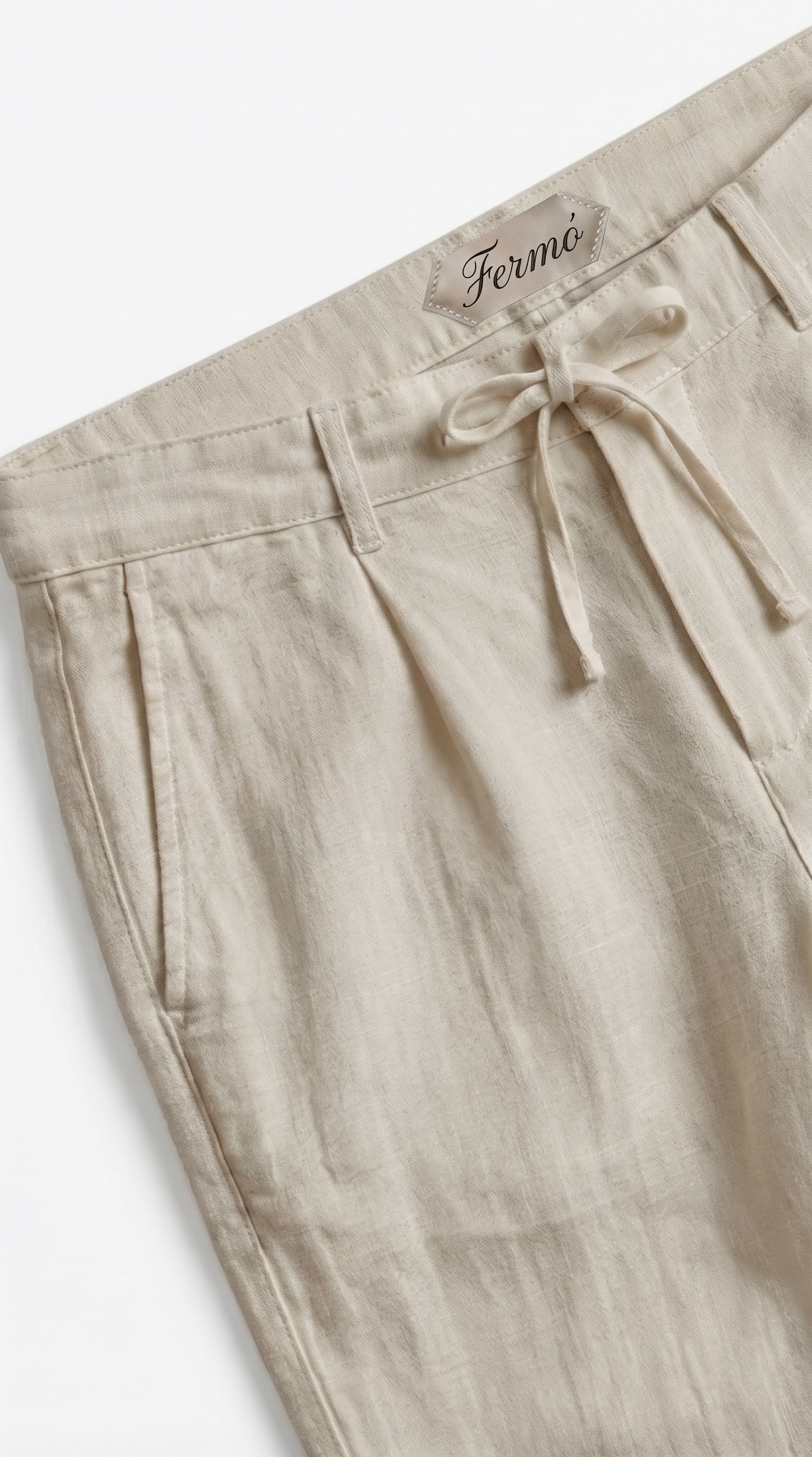 Amalfi Linen Trousers Beige