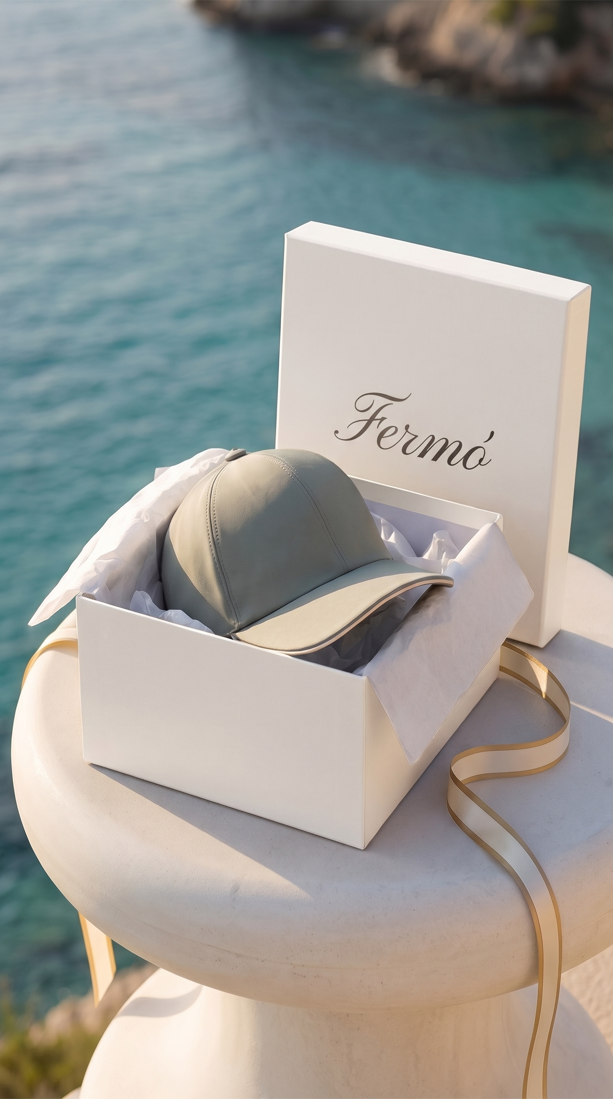 Cappellino Fermó verde salvia