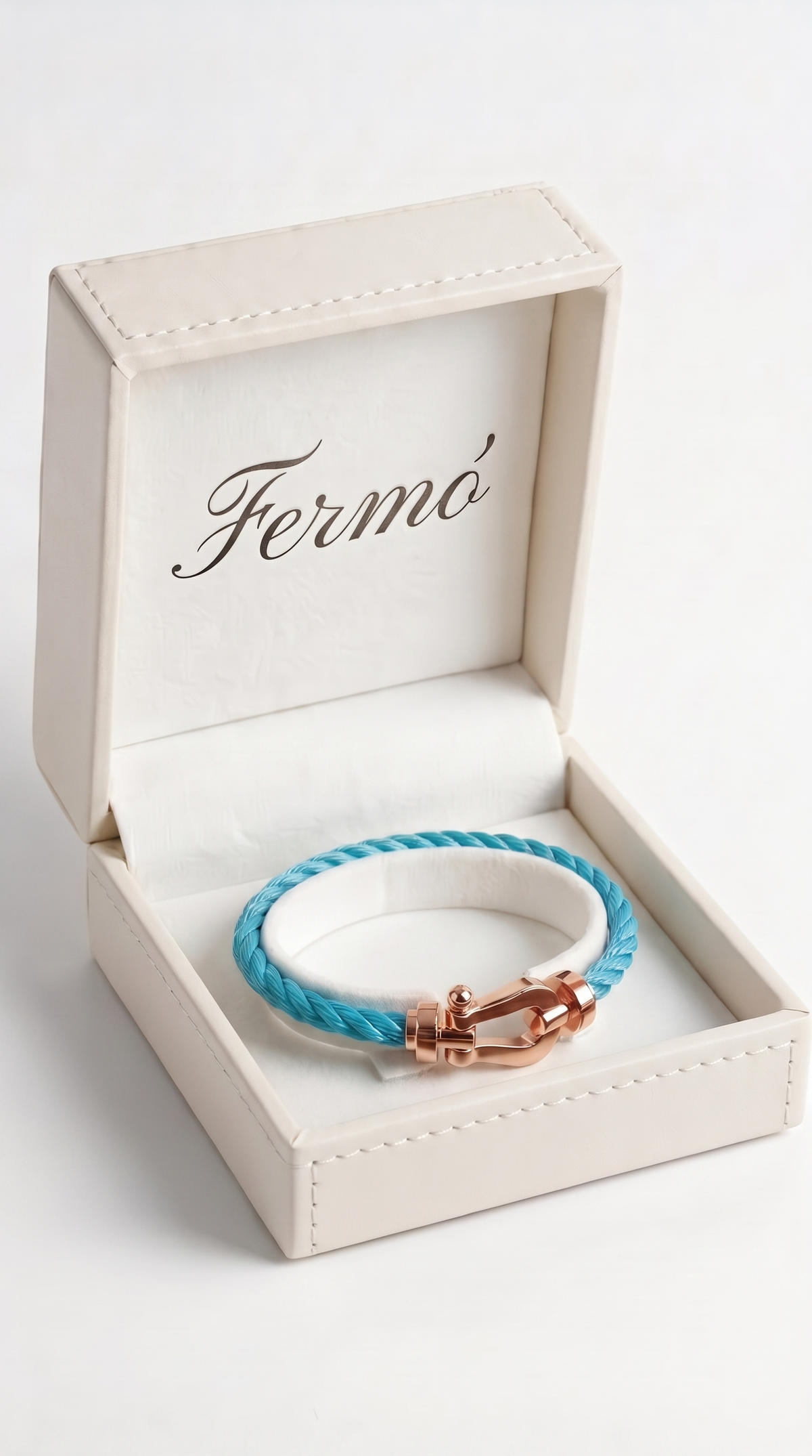 Fermó Yacht Bracelet Blue/Rose Gold