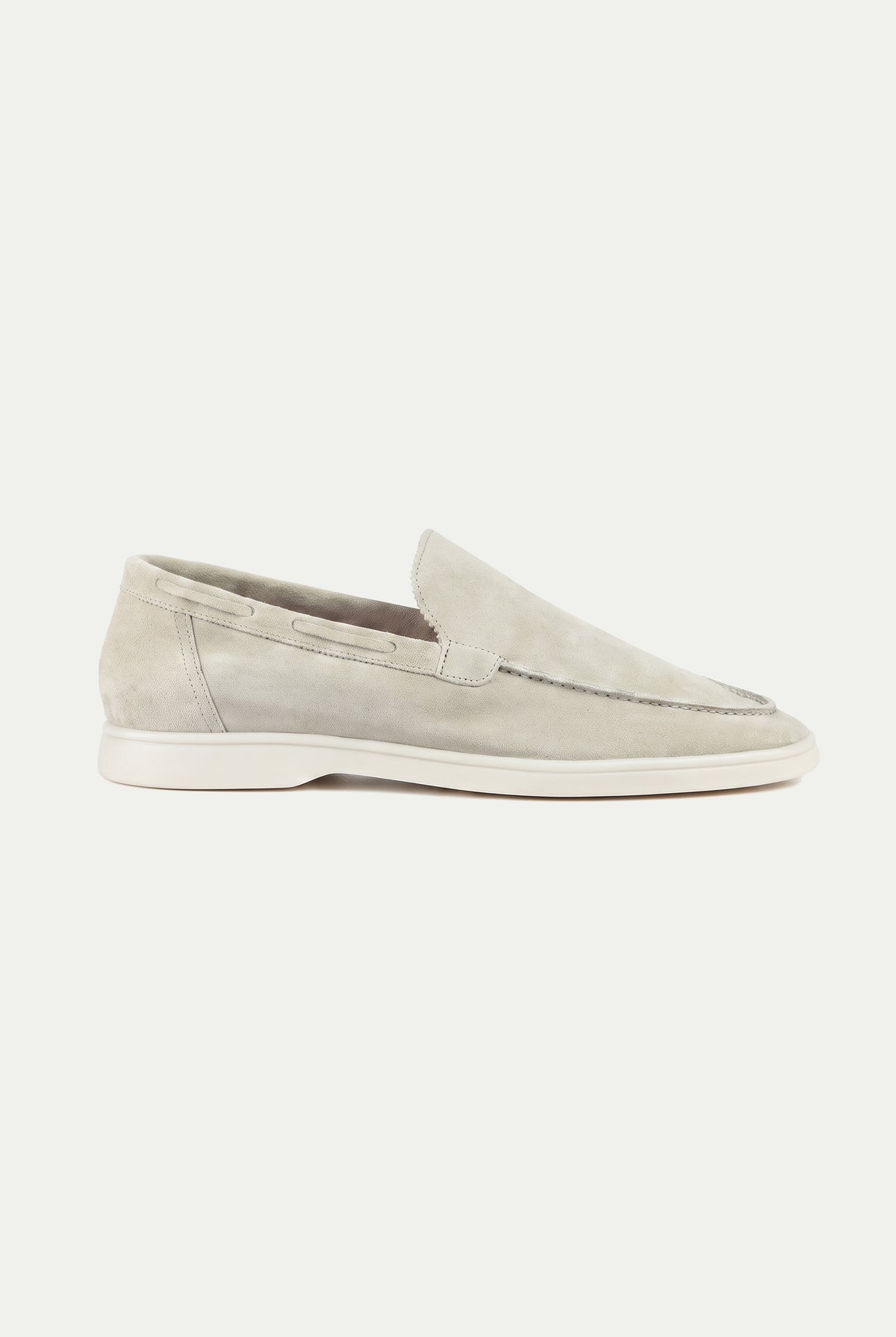 Pale Sage Yacht Loafer - side view