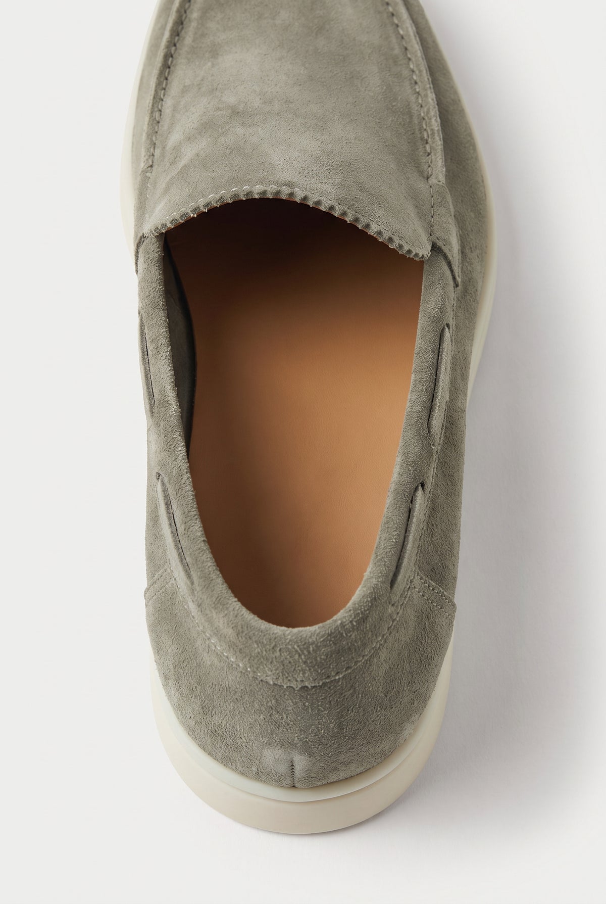 Pistachio Yacht Loafer - inside view