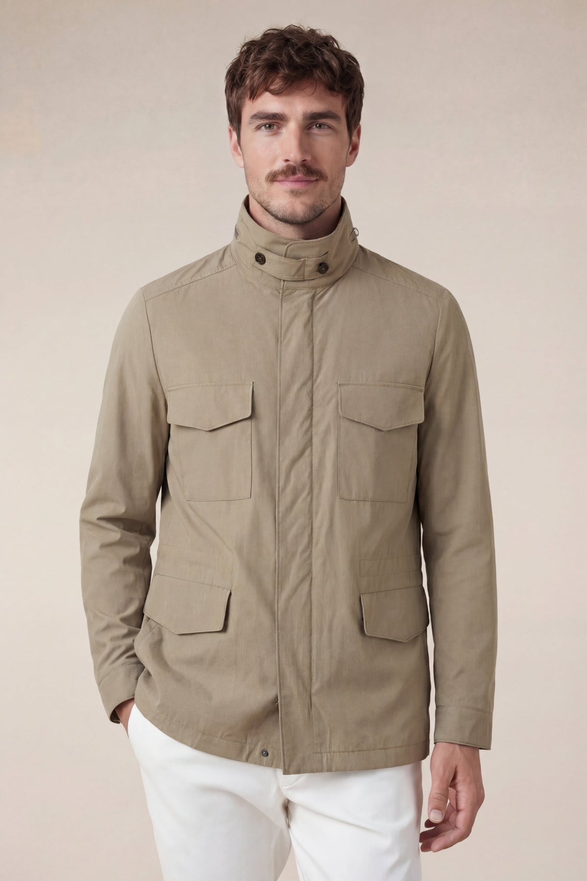 Expeditionsjacke Wüstenton