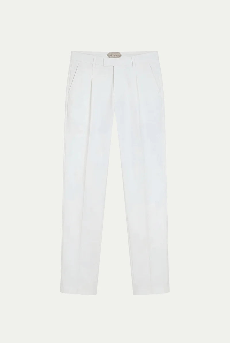 Pantaloni classici Portofino bianchi