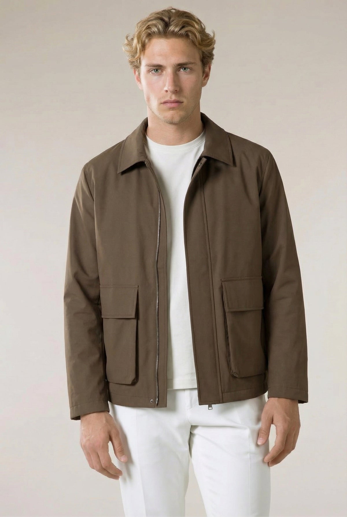 Como Field Jacket Brown