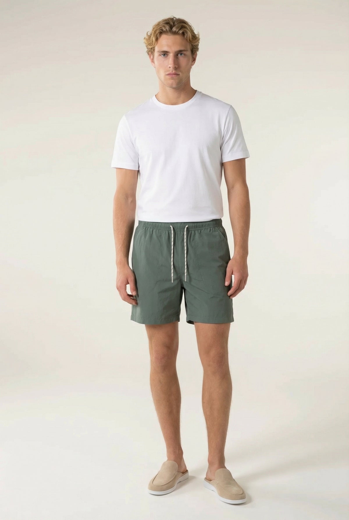 Portofino Nylon Swim Short Sage