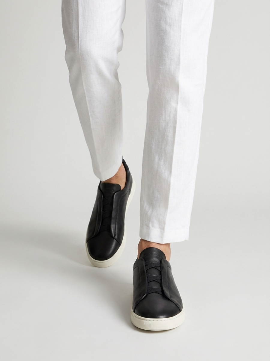 Black Positano Trainer