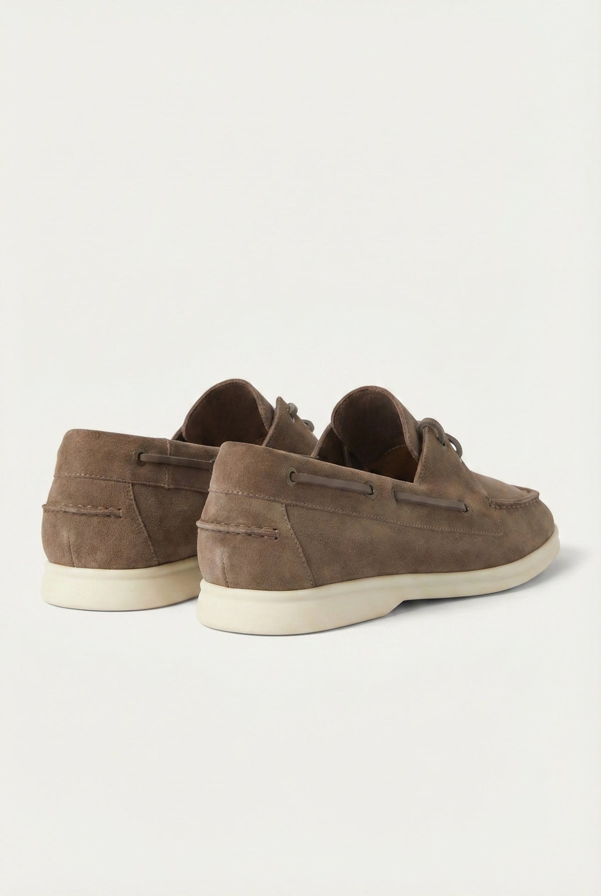 Yacht Walk Suede Loafer Taupe
