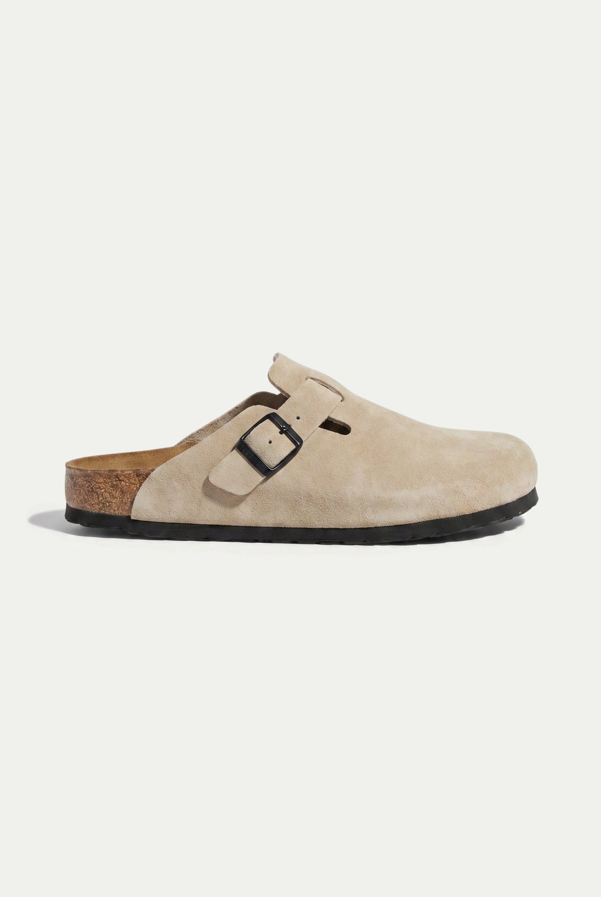 Oslo Wildleder-Clog Sand