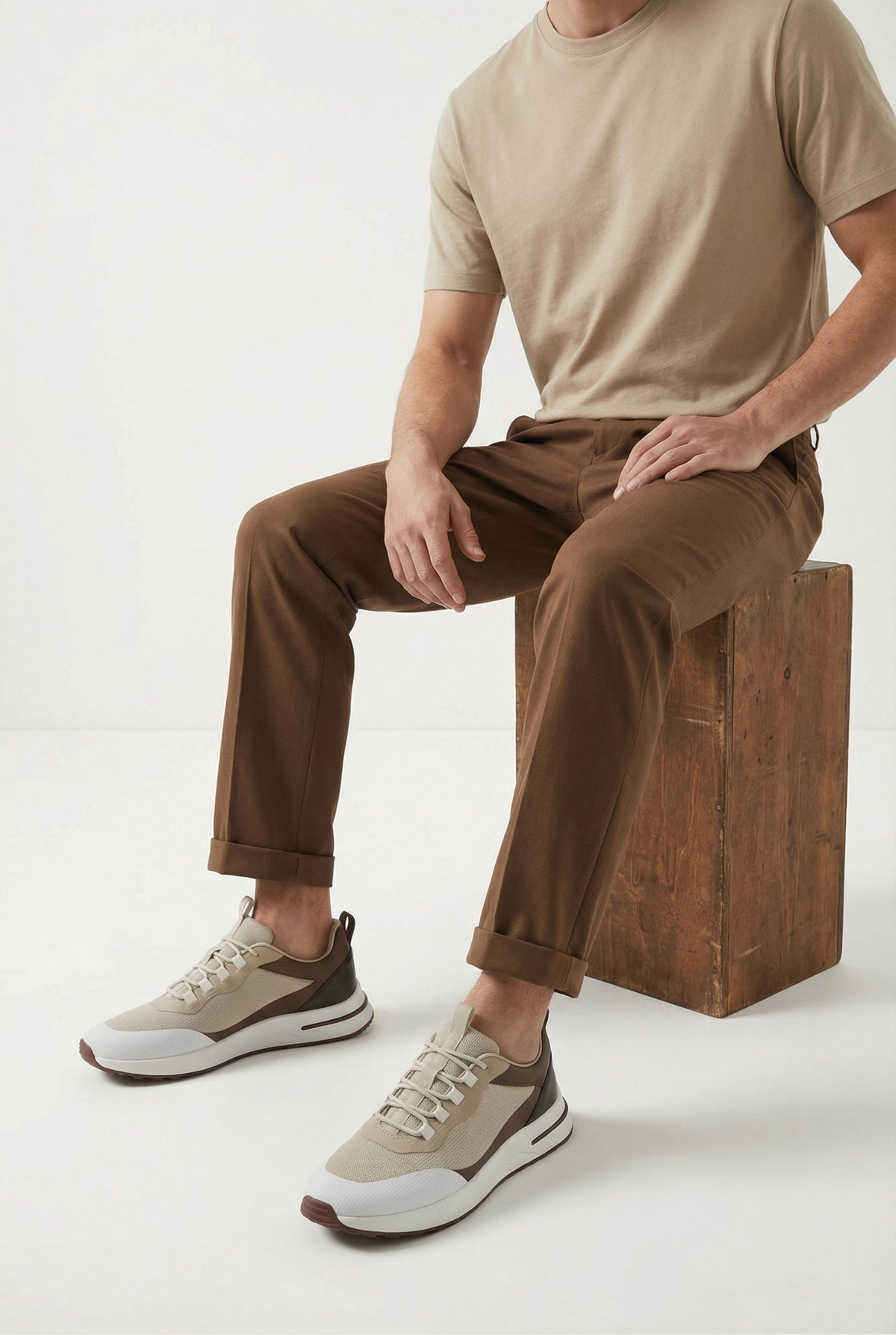 Taupe Brown Merano Trainer