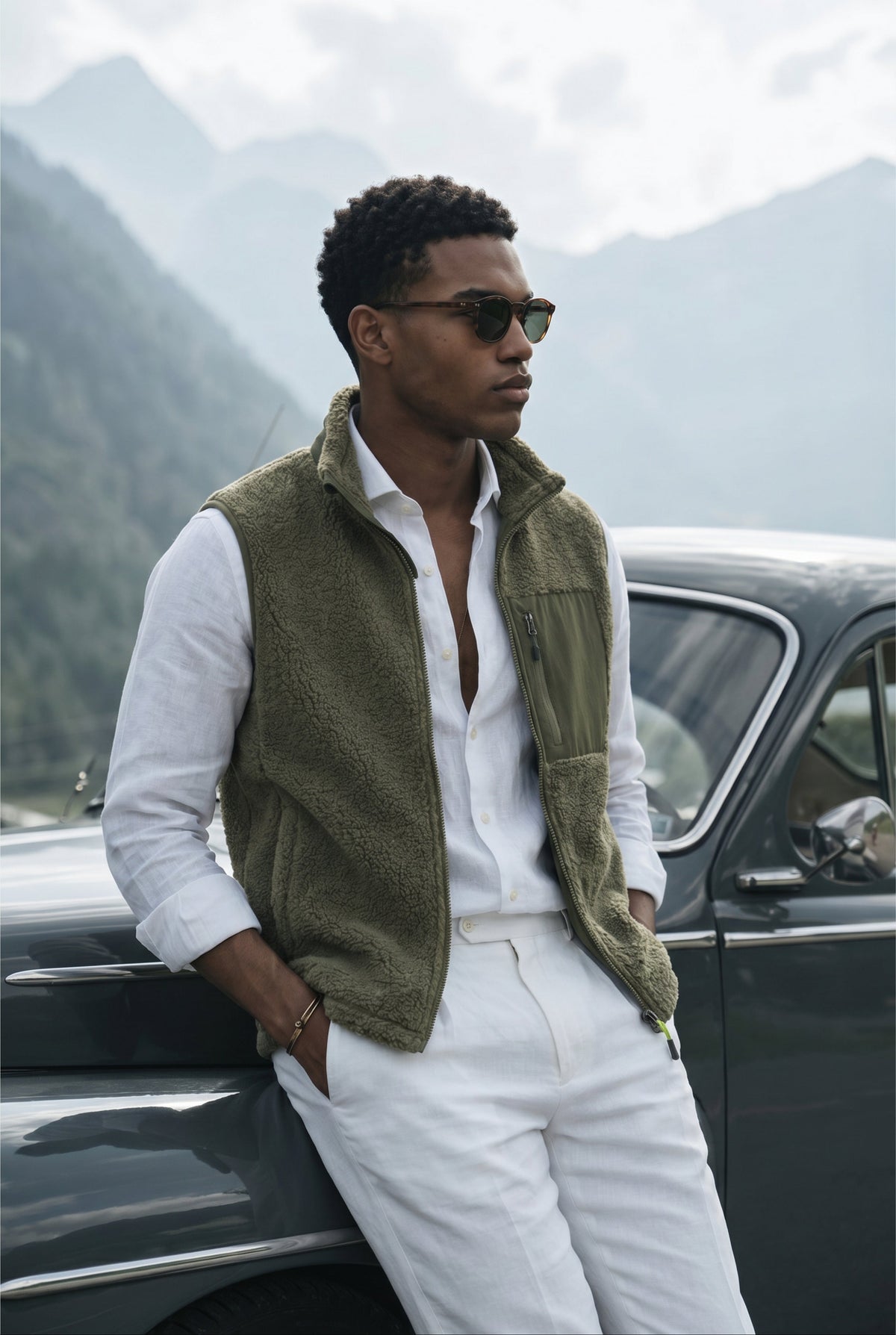 Ziamore Walker Bodywarmer Olive