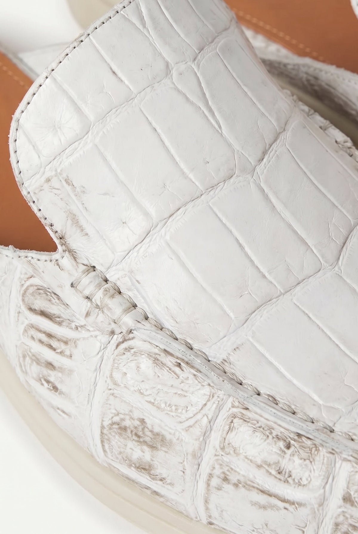 White Crocodile Yacht Mule